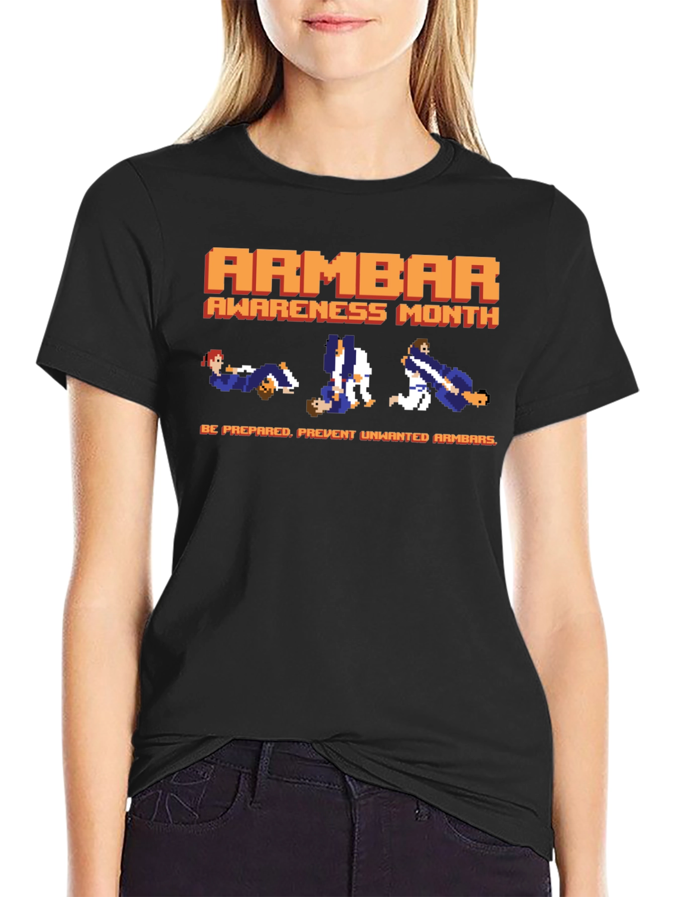 Armbar Awareness Month T-Shirt - Martial Arts