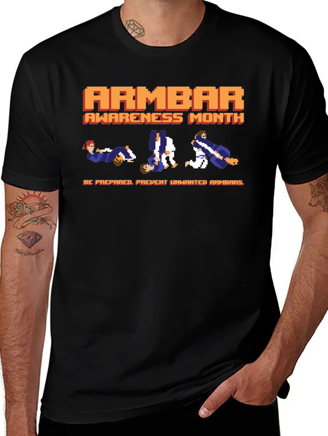 Armbar Awareness Month T-Shirt - Martial Arts