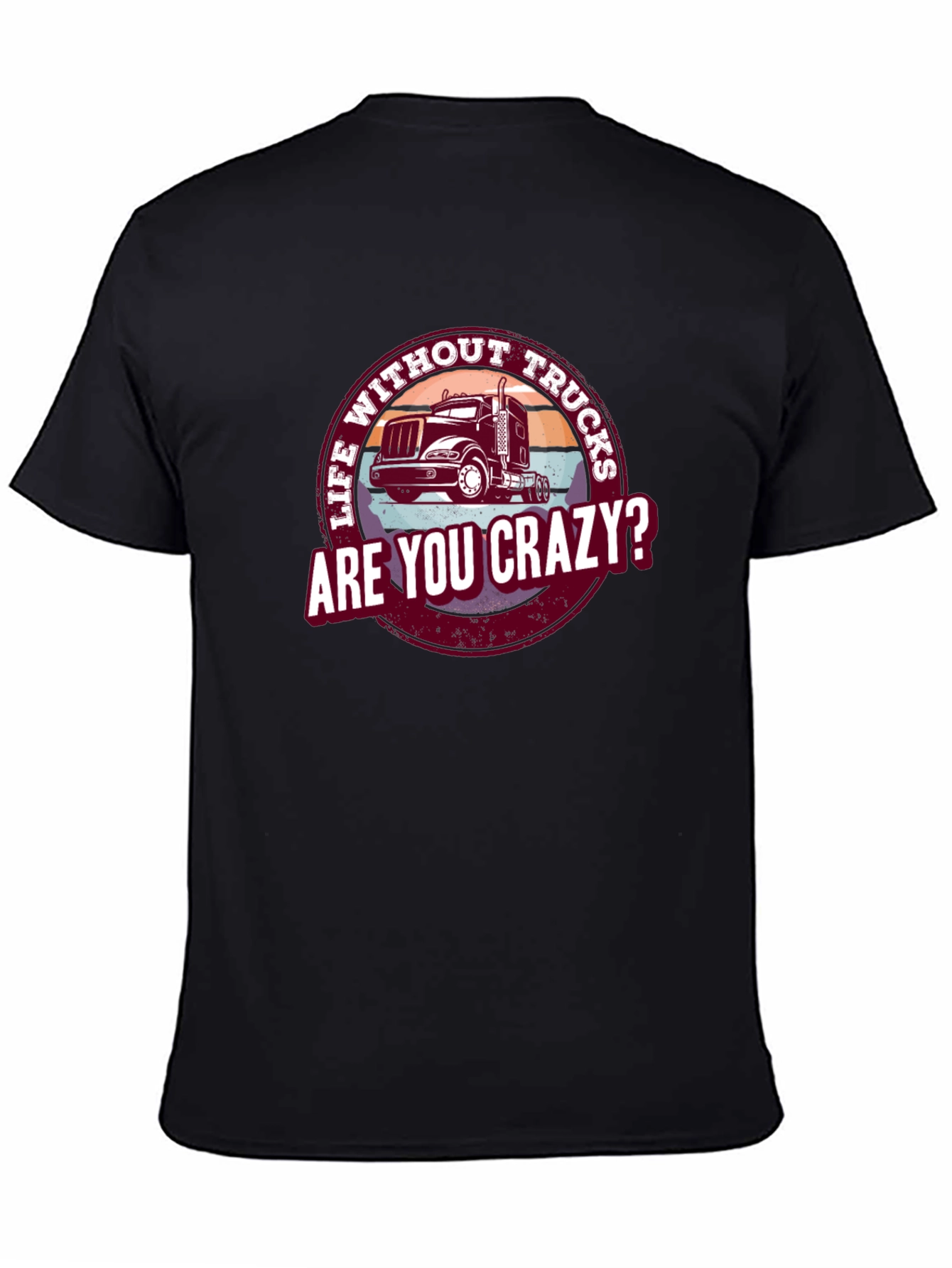 Life Without Trucks Are You Crazy? T-Shirt