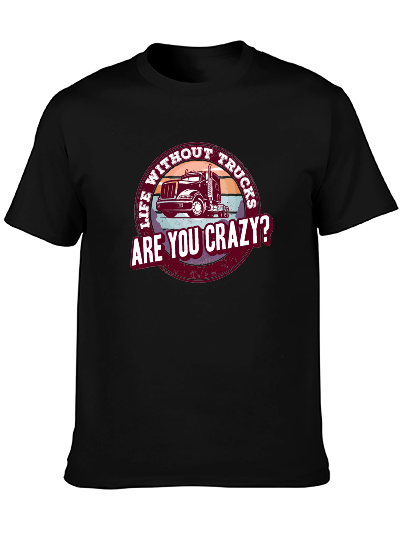 Life Without Trucks Are You Crazy? T-Shirt