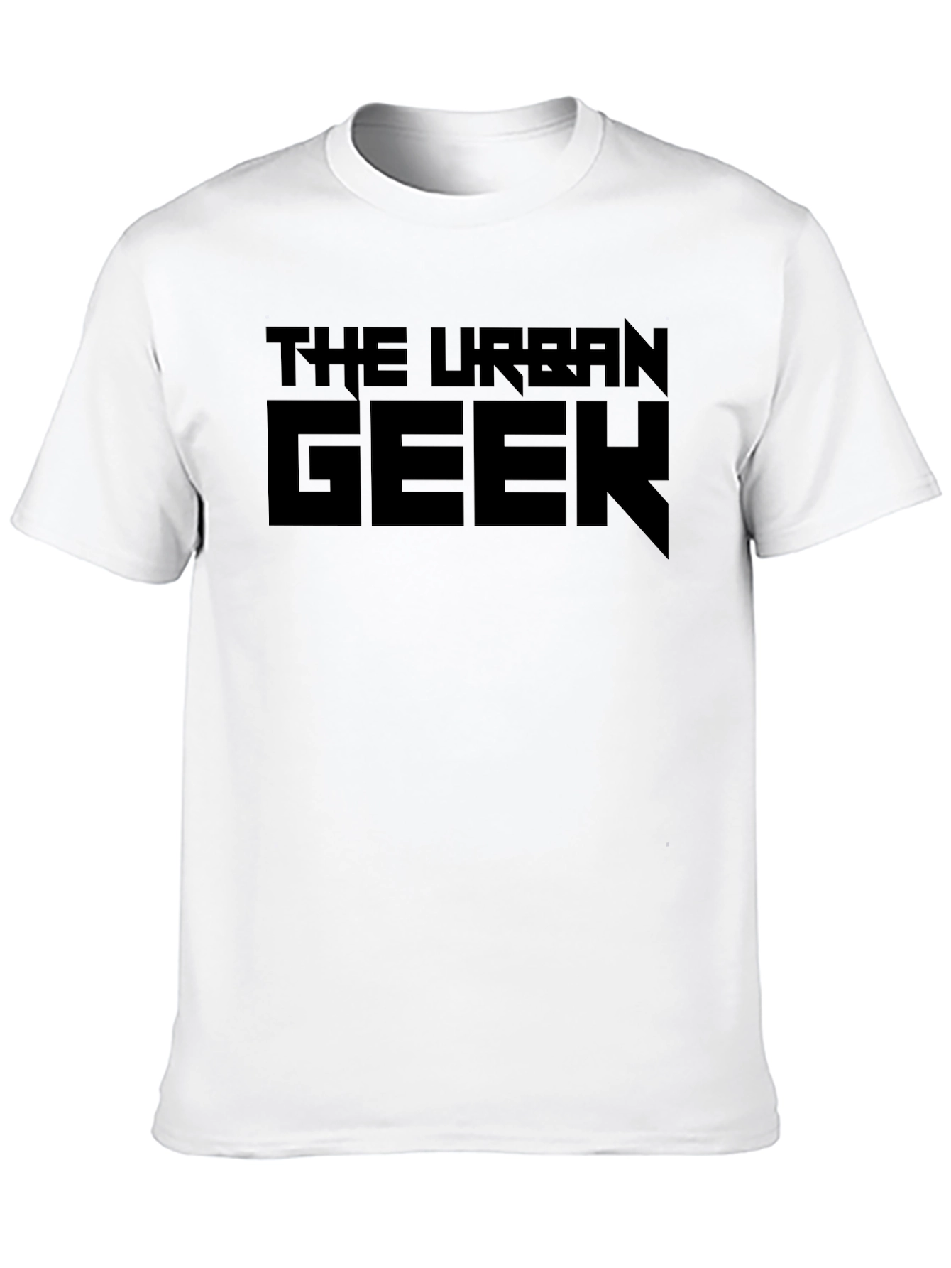 The Urban Geek Graphic T-Shirt - Stylish Black Tee