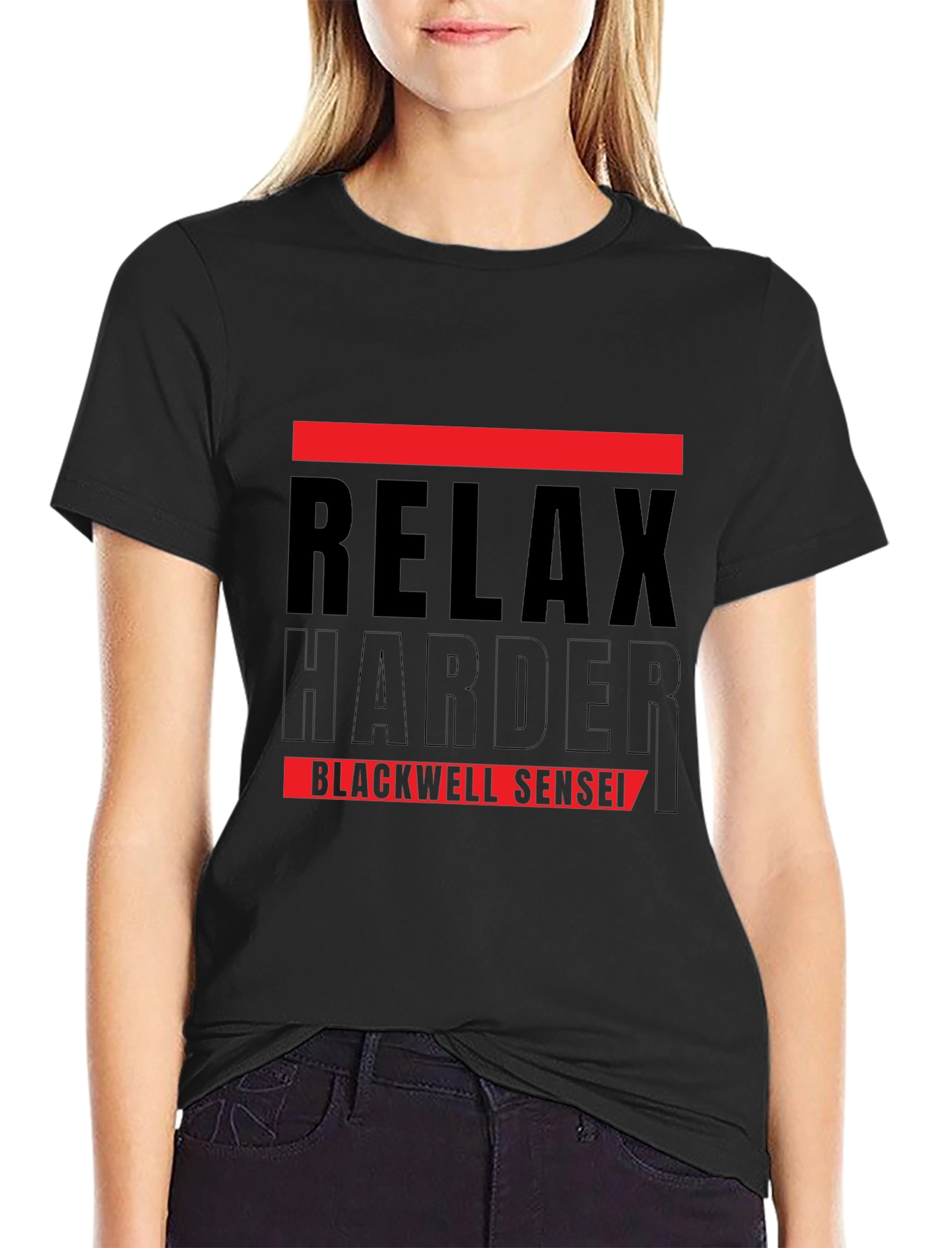 Relax Harder Blackwell Sensei Graphic Tee