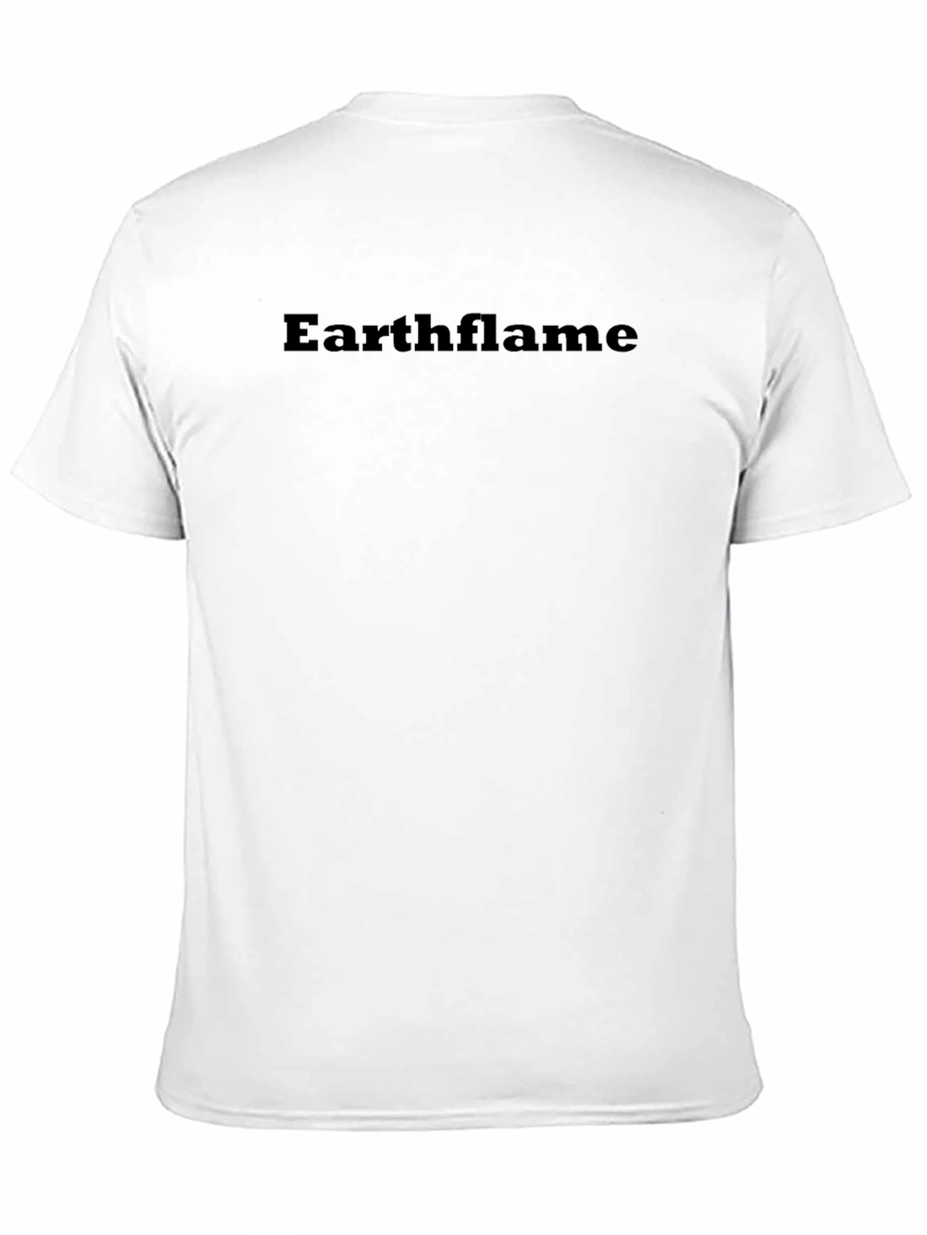 Earthflame Black Graphic T-Shirt