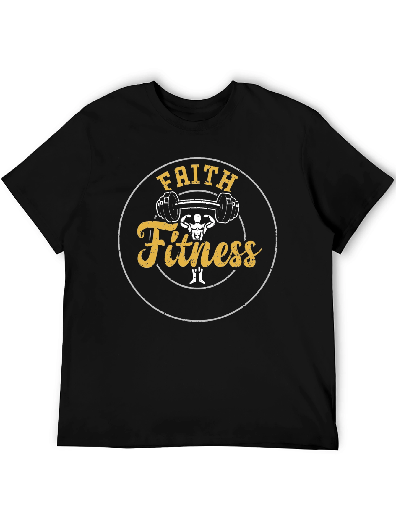 Faith Fitness Graphic T-Shirt for Men