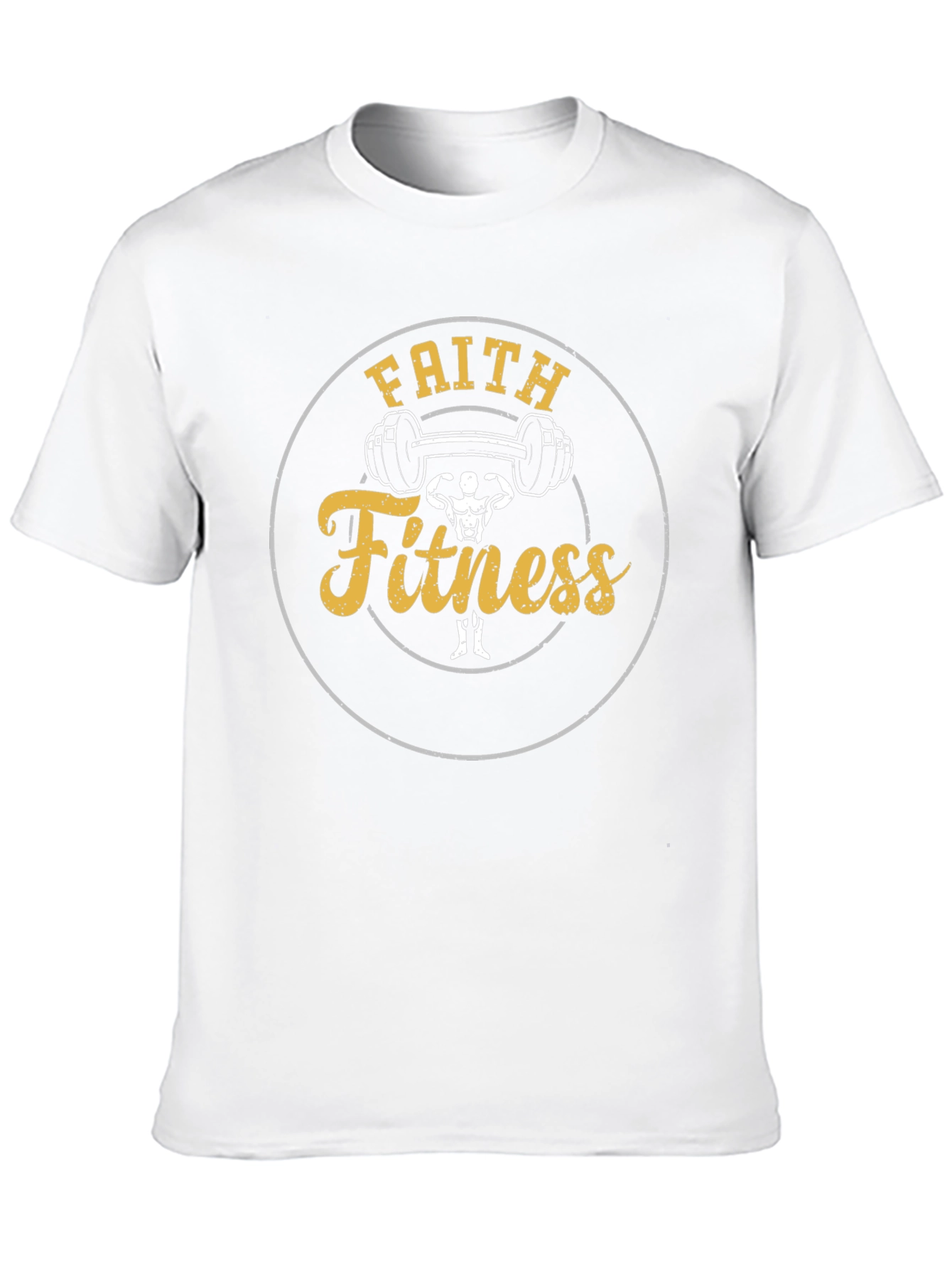 Faith Fitness Graphic T-Shirt for Men