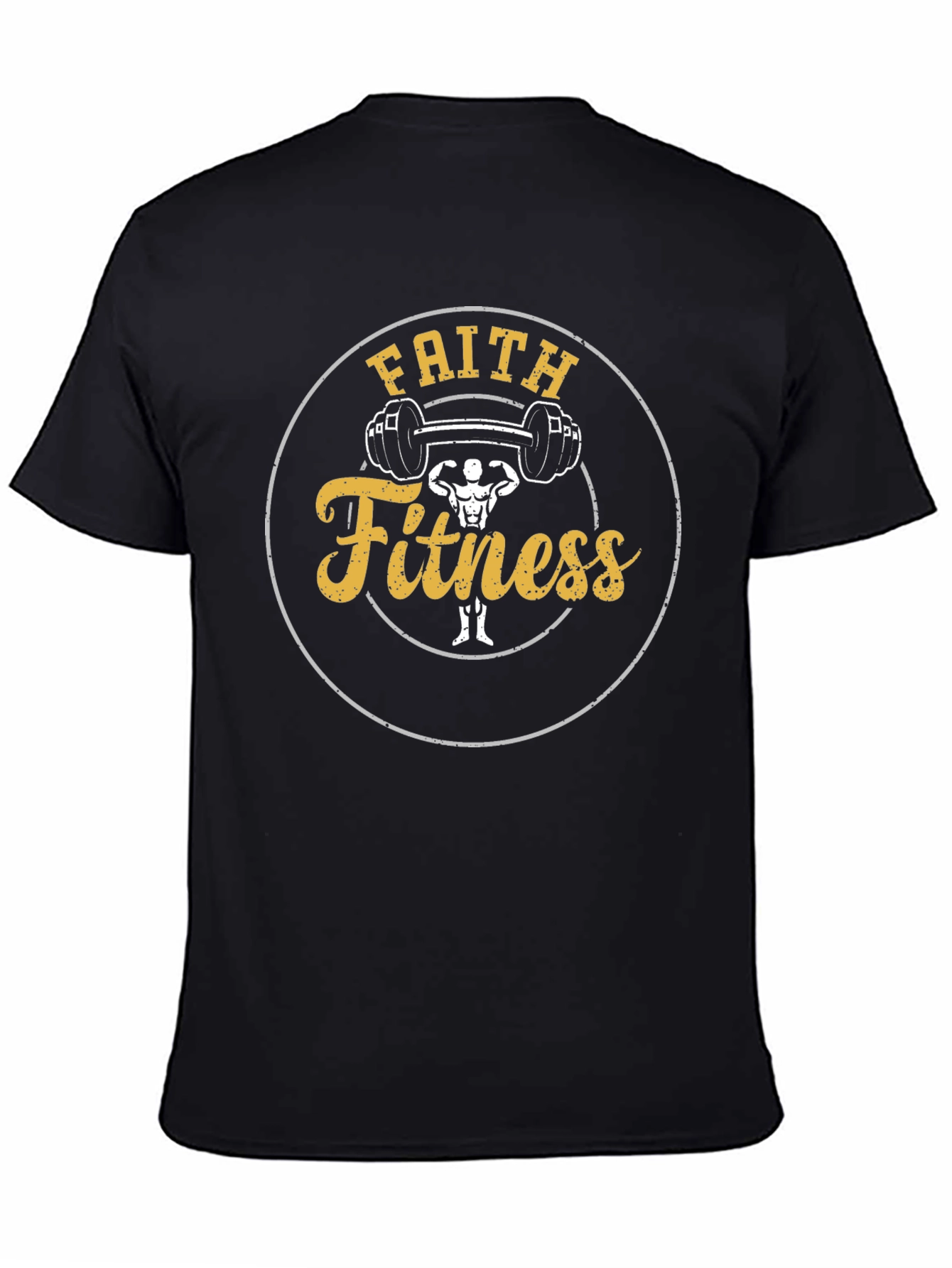 Faith Fitness Graphic T-Shirt for Men