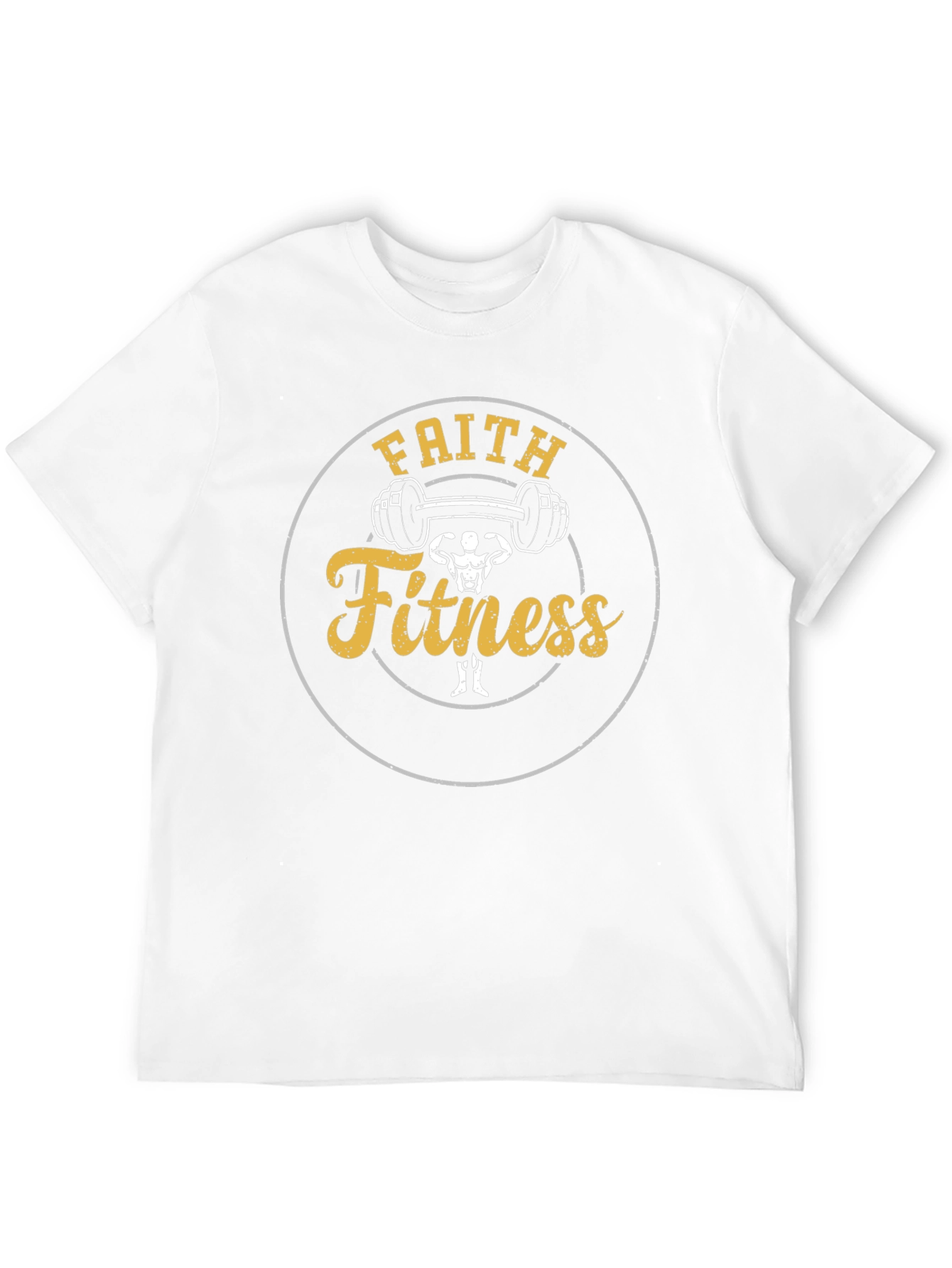 Faith Fitness Graphic T-Shirt for Men