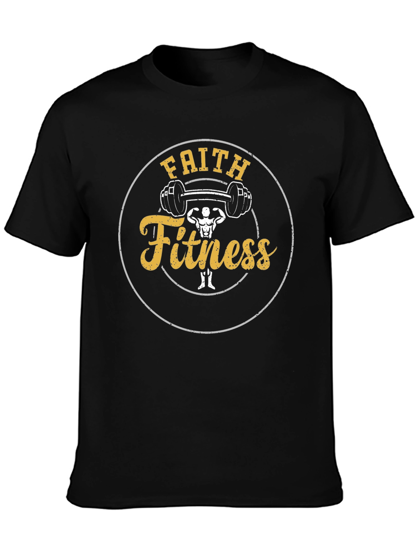 Faith Fitness Graphic T-Shirt for Men