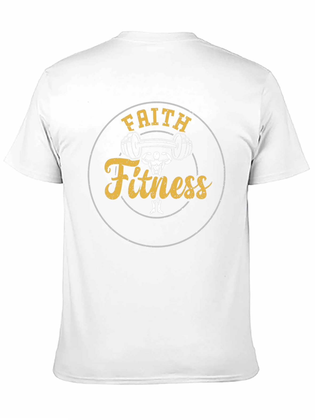 Faith Fitness Graphic T-Shirt for Men