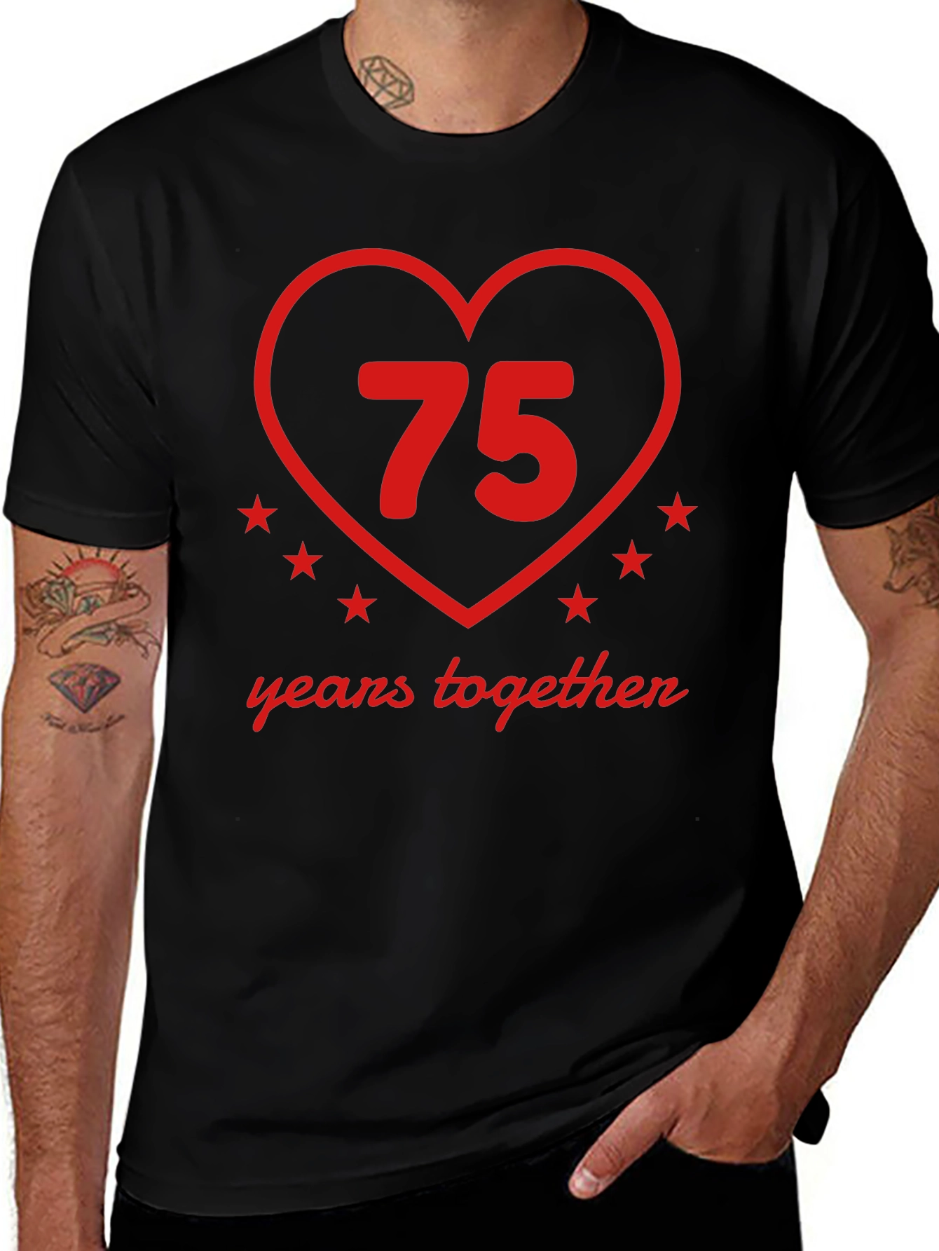 75 Years Together Anniversary T-Shirt
