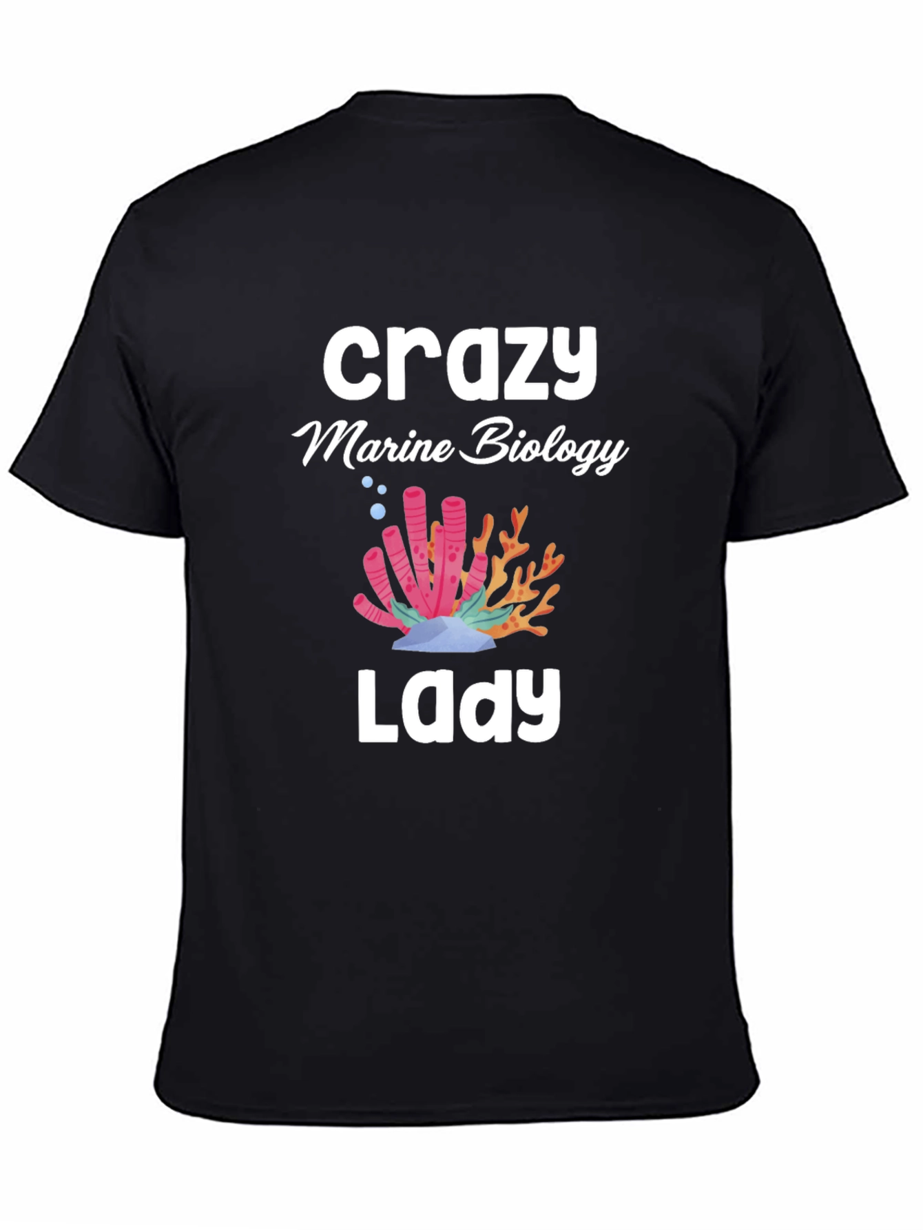 Crazy Marine Biology Lady T-Shirt