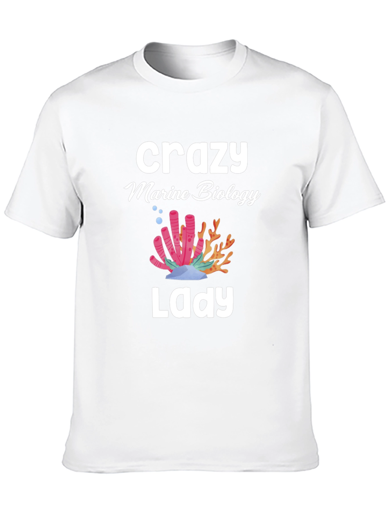 Crazy Marine Biology Lady T-Shirt