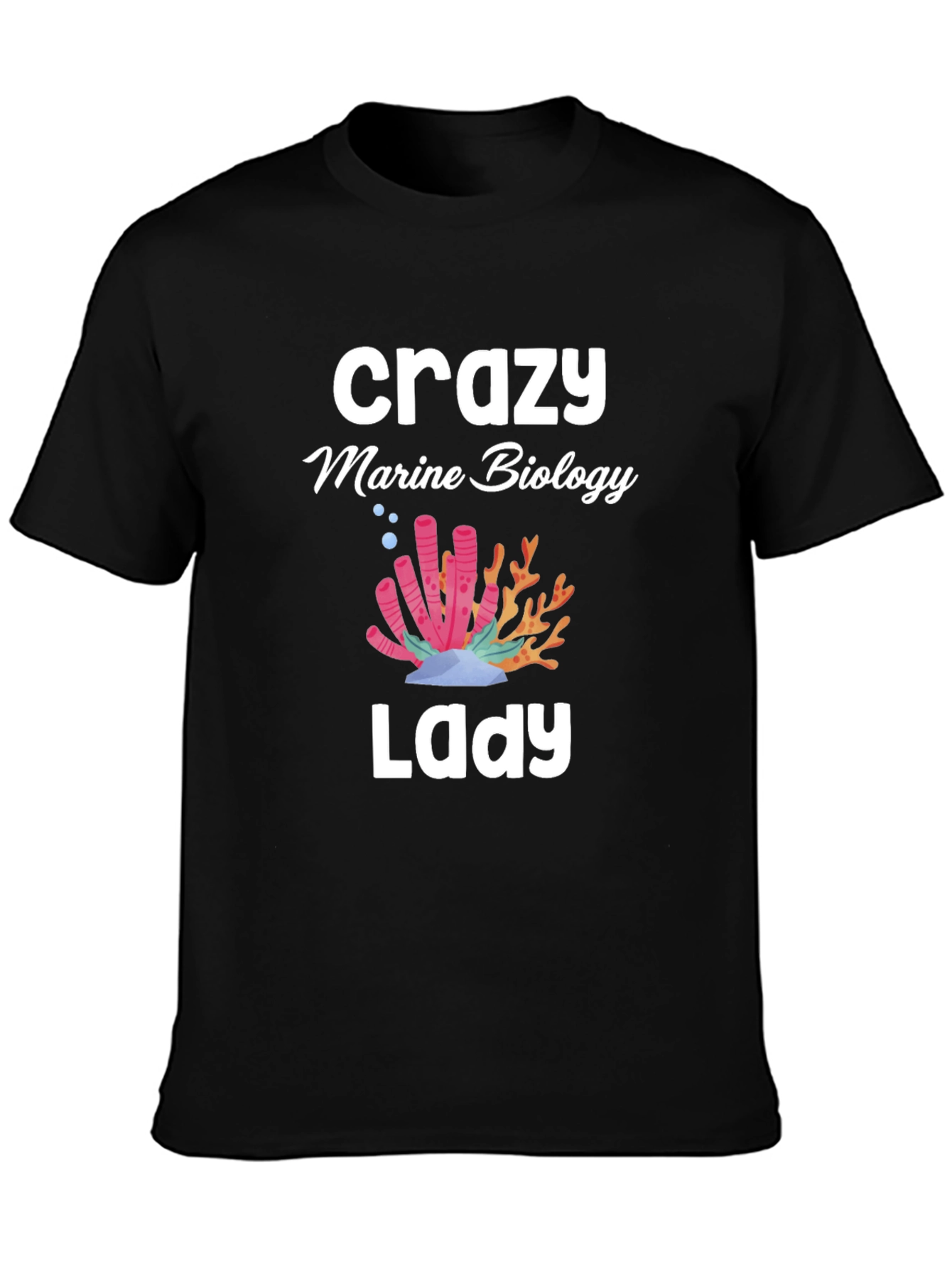 Crazy Marine Biology Lady T-Shirt