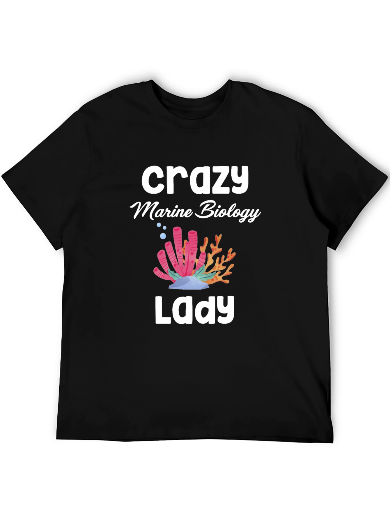 Crazy Marine Biology Lady T-Shirt
