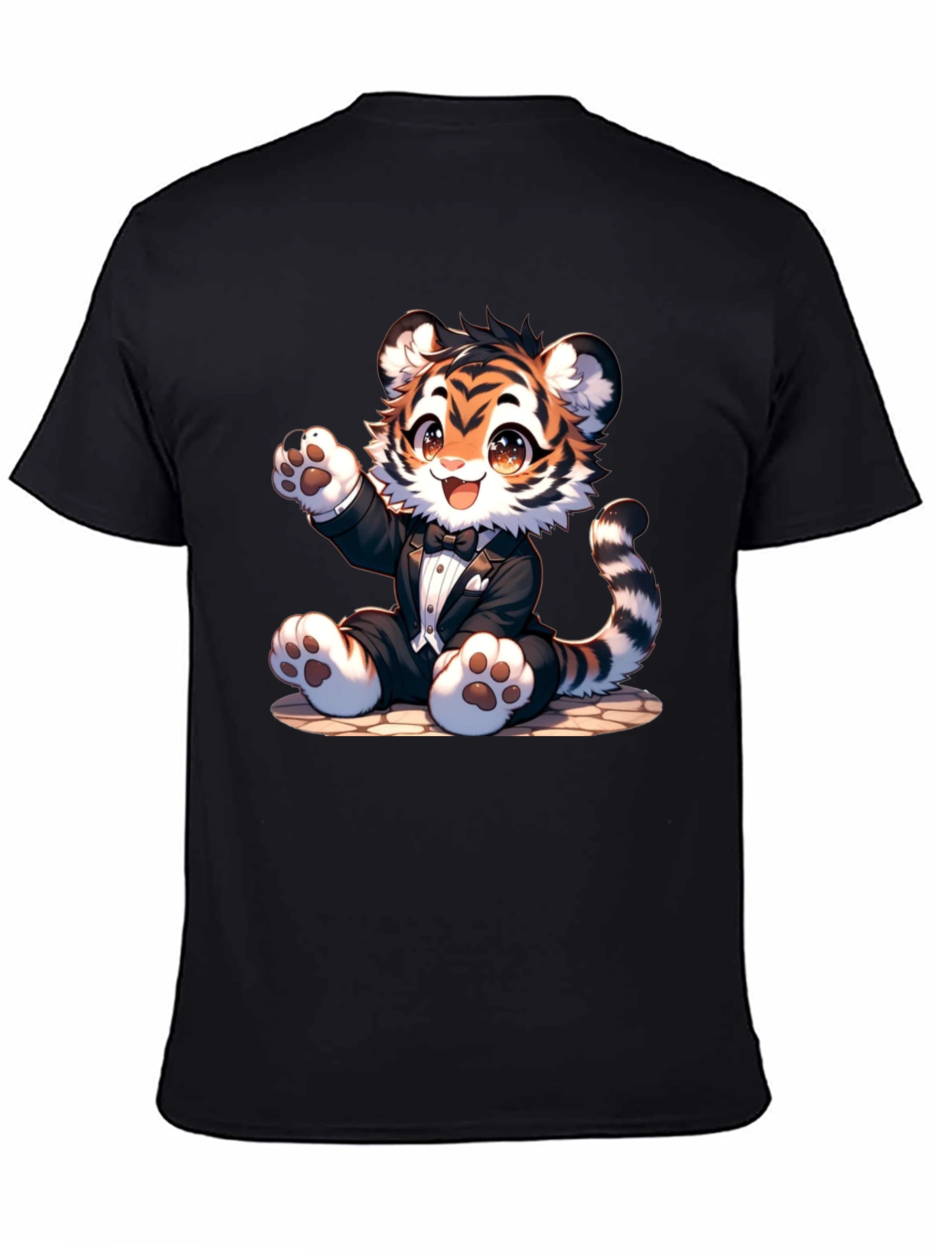 Cute Tuxedo Tiger T-Shirt