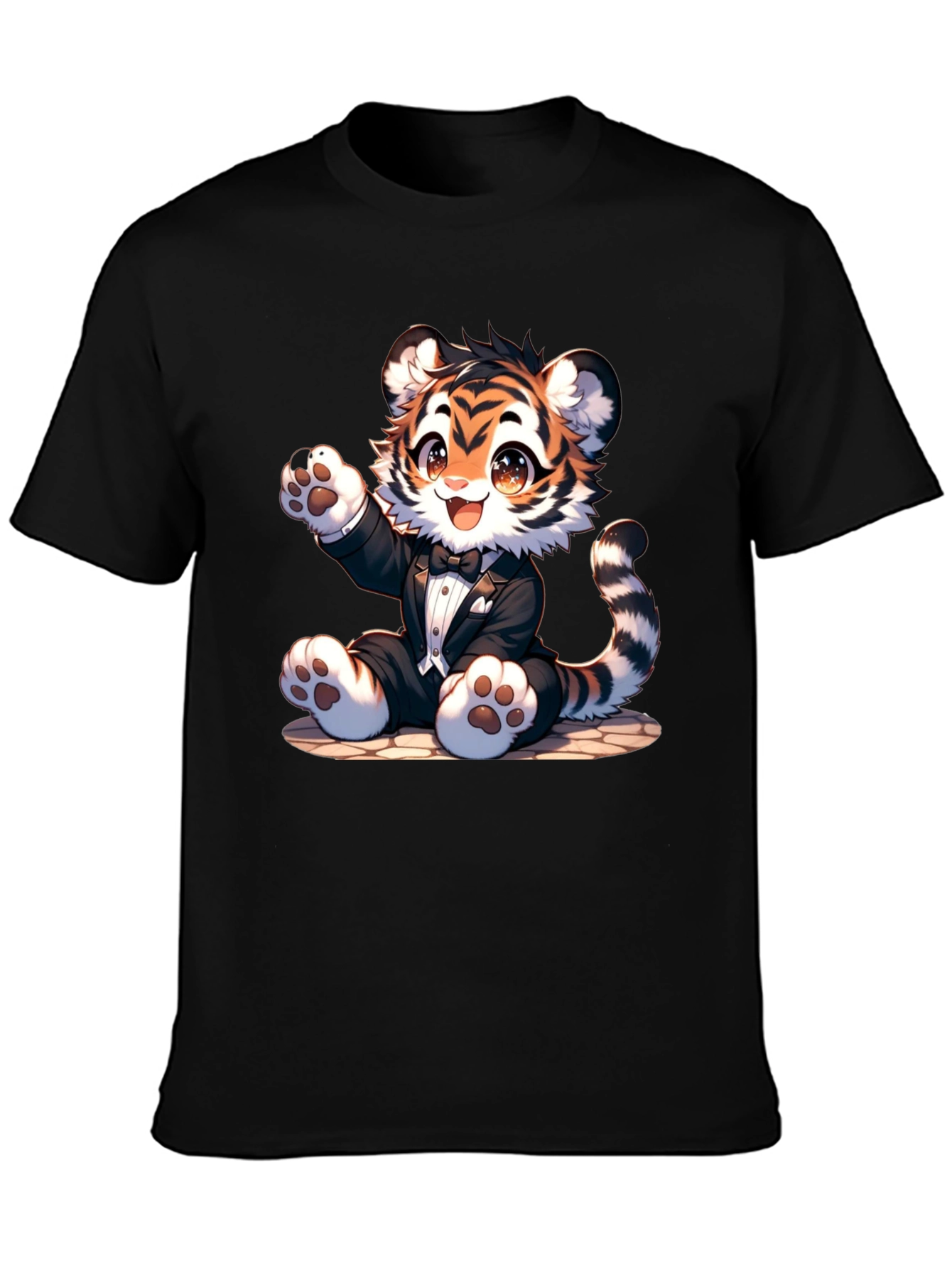Cute Tuxedo Tiger T-Shirt