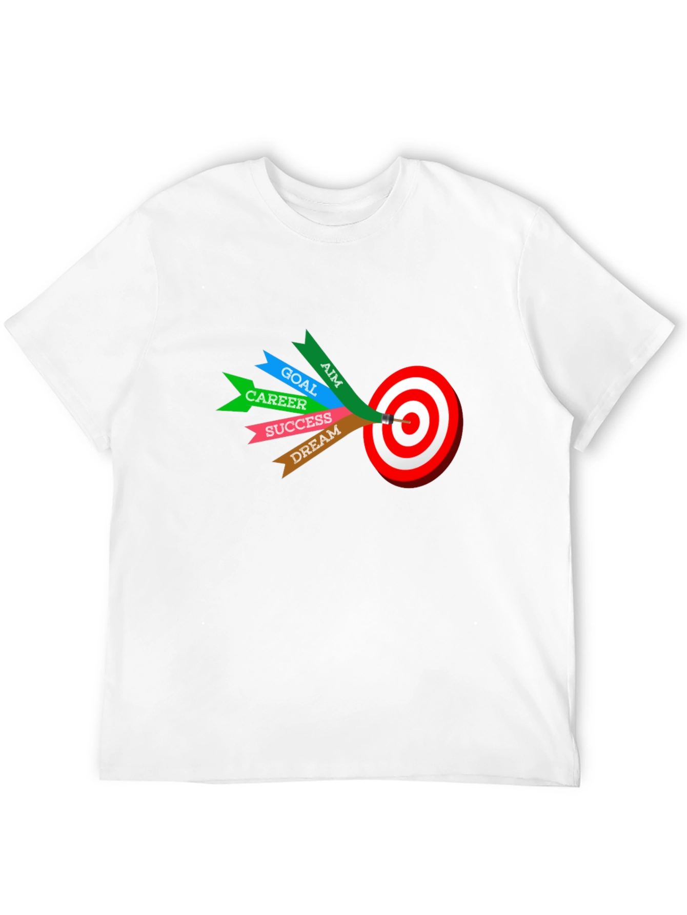 Motivational T-Shirt - Aim Goal Career Success