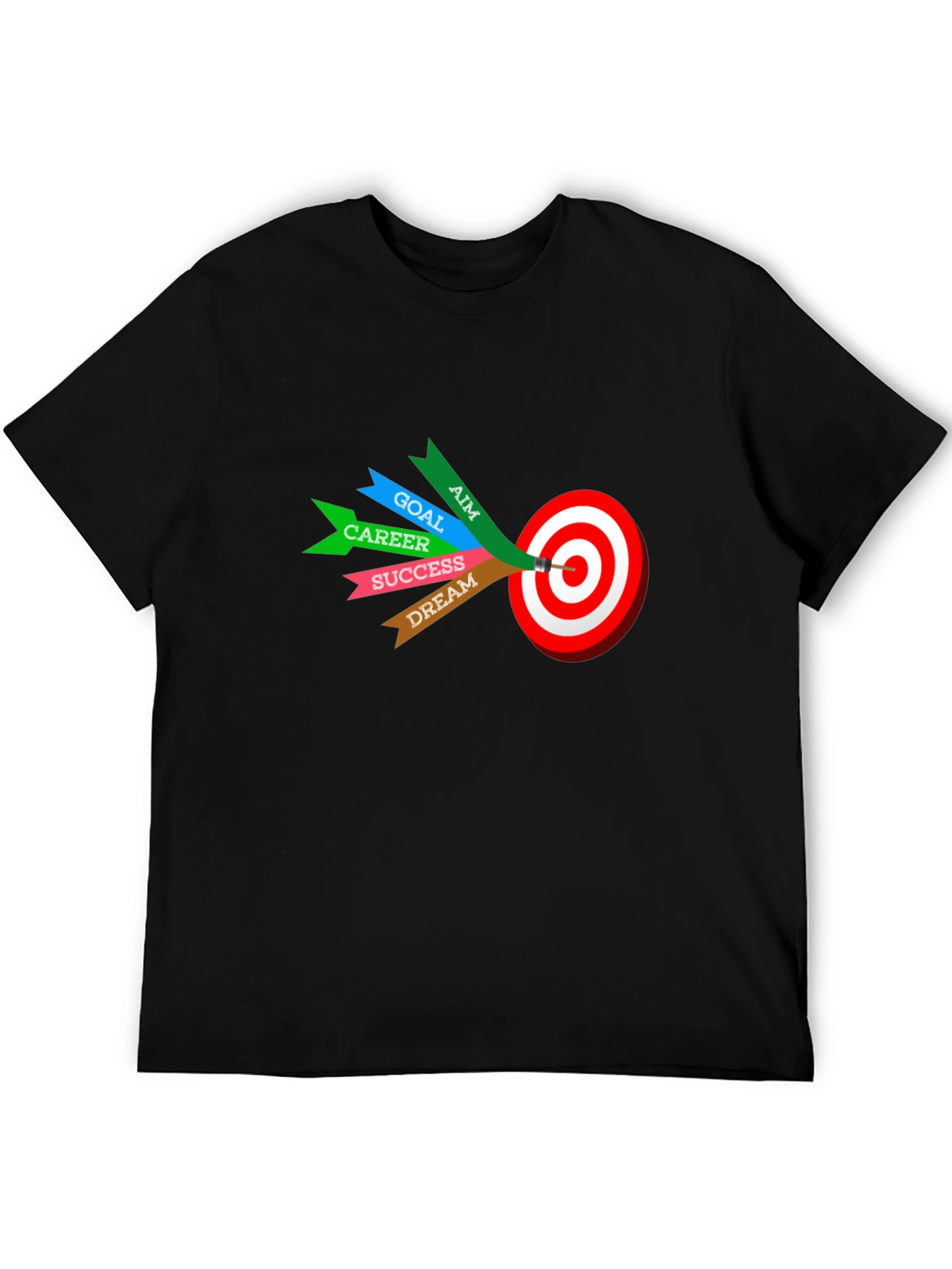 Motivational T-Shirt - Aim Goal Career Success