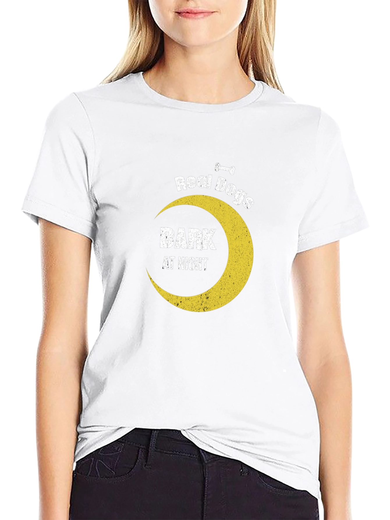 Real Dogs Bark at Night T-Shirt