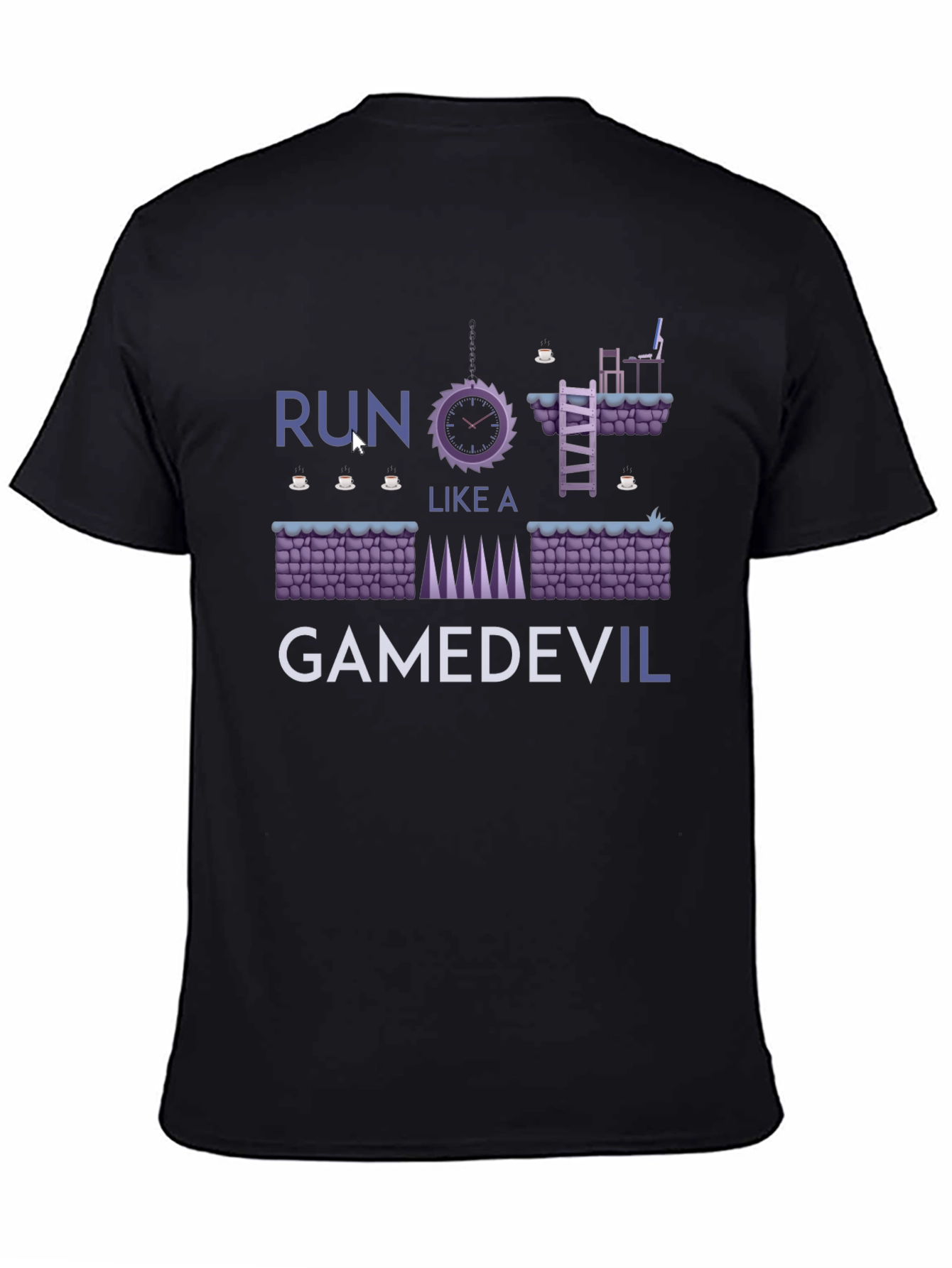 GameDev Tee: Run Like a GameDevil T-Shirt