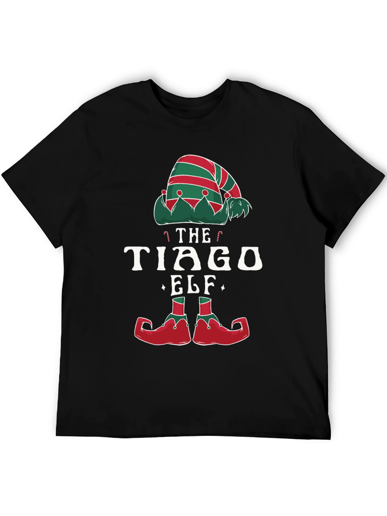 The Tiago Elf Matching Family Christmas T-Shirt