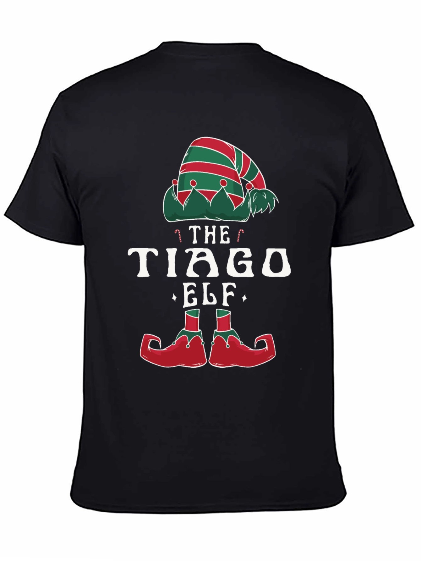 The Tiago Elf Matching Family Christmas T-Shirt