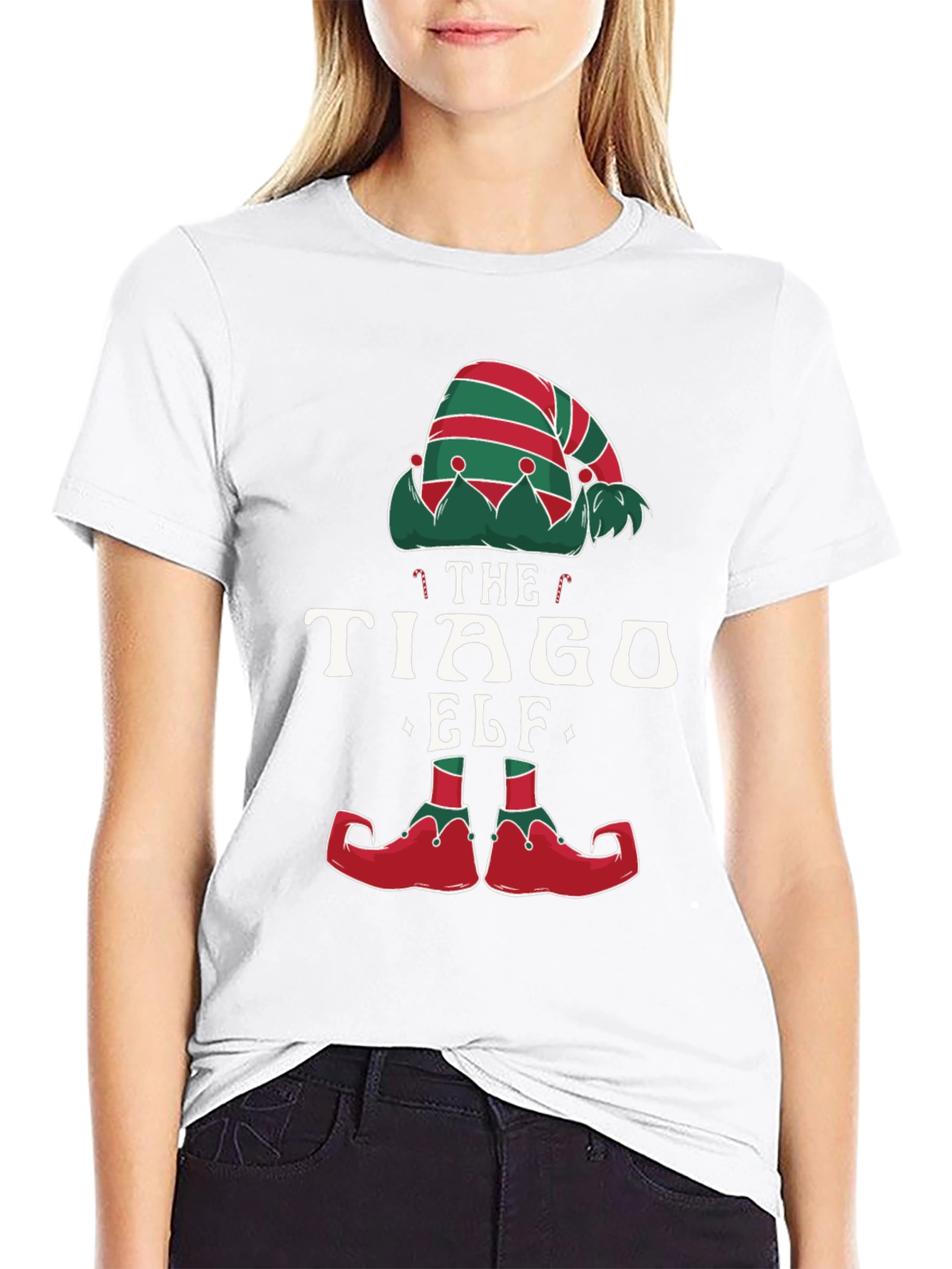 The Tiago Elf Matching Family Christmas T-Shirt