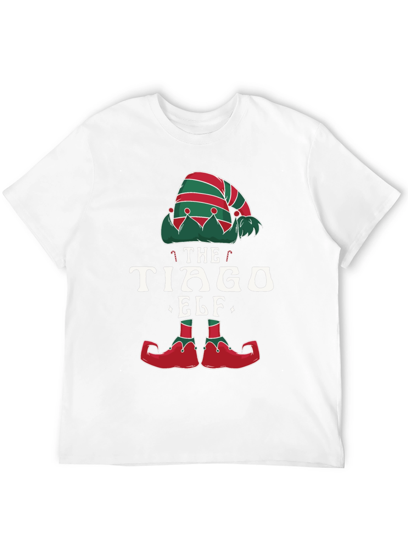 The Tiago Elf Matching Family Christmas T-Shirt