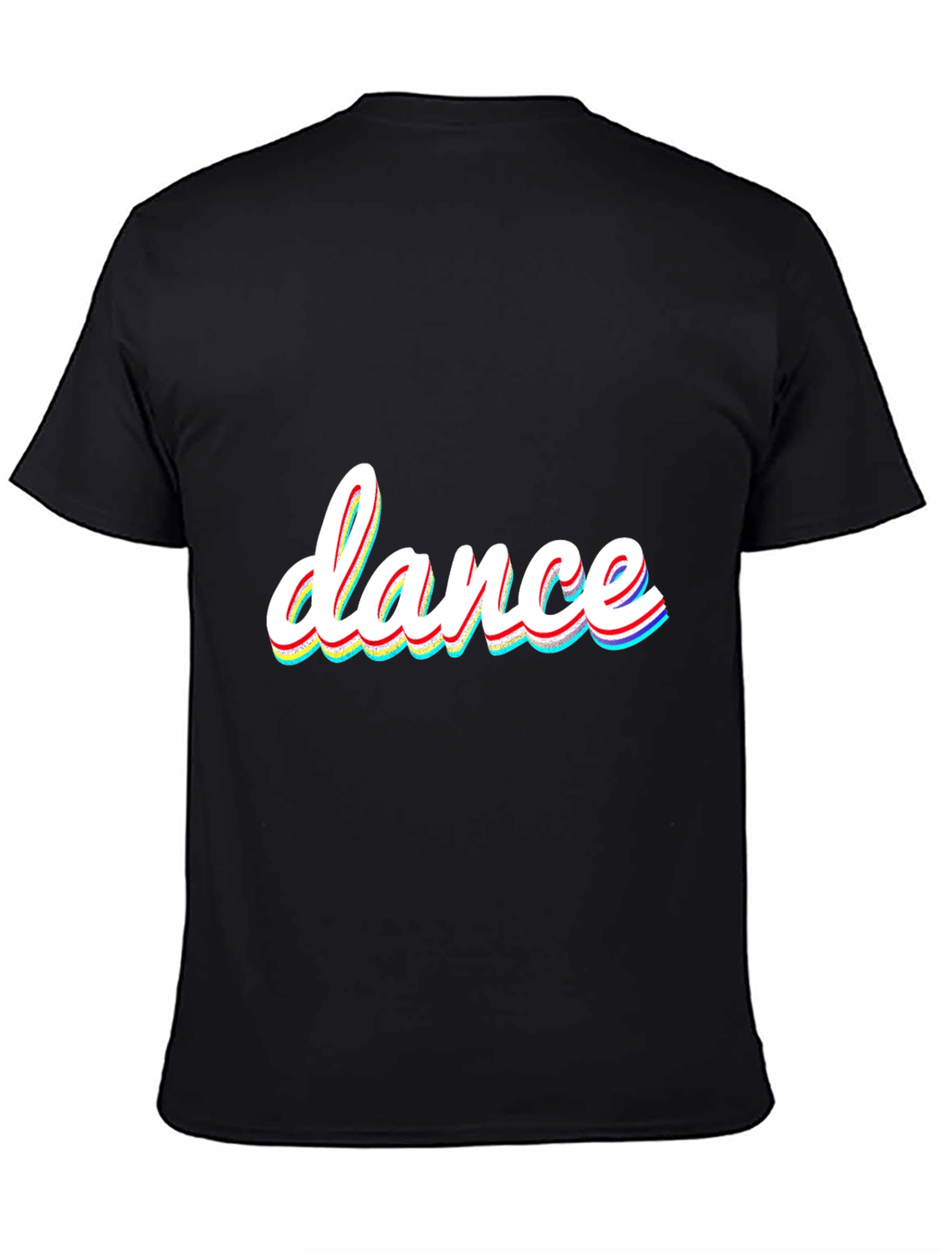 Dance Graphic Black T-Shirt