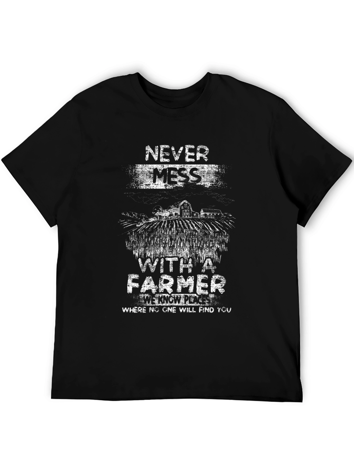 Never Mess with a Farmer T-Shirt