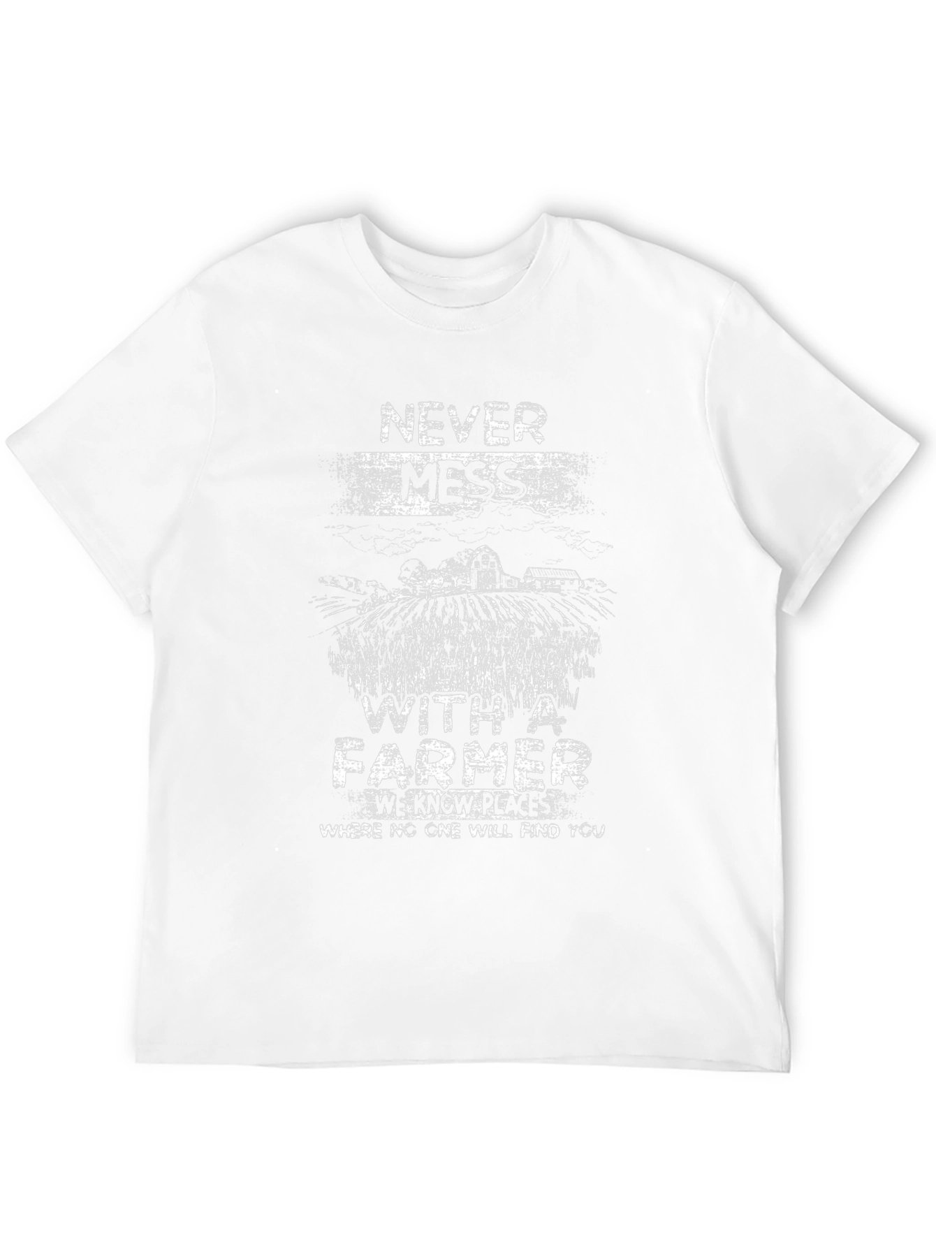 Never Mess with a Farmer T-Shirt