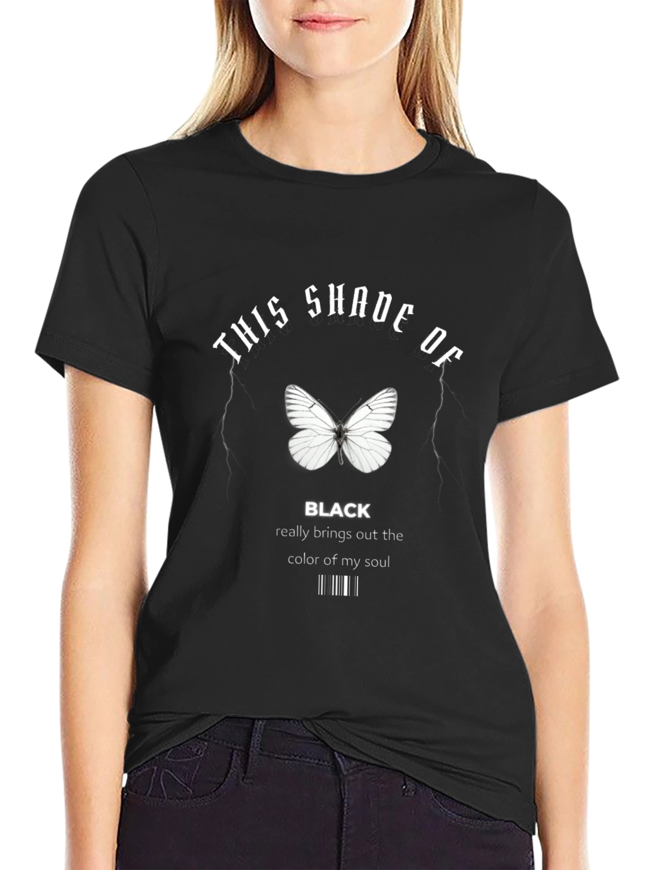 Black Butterfly Soul T-Shirt