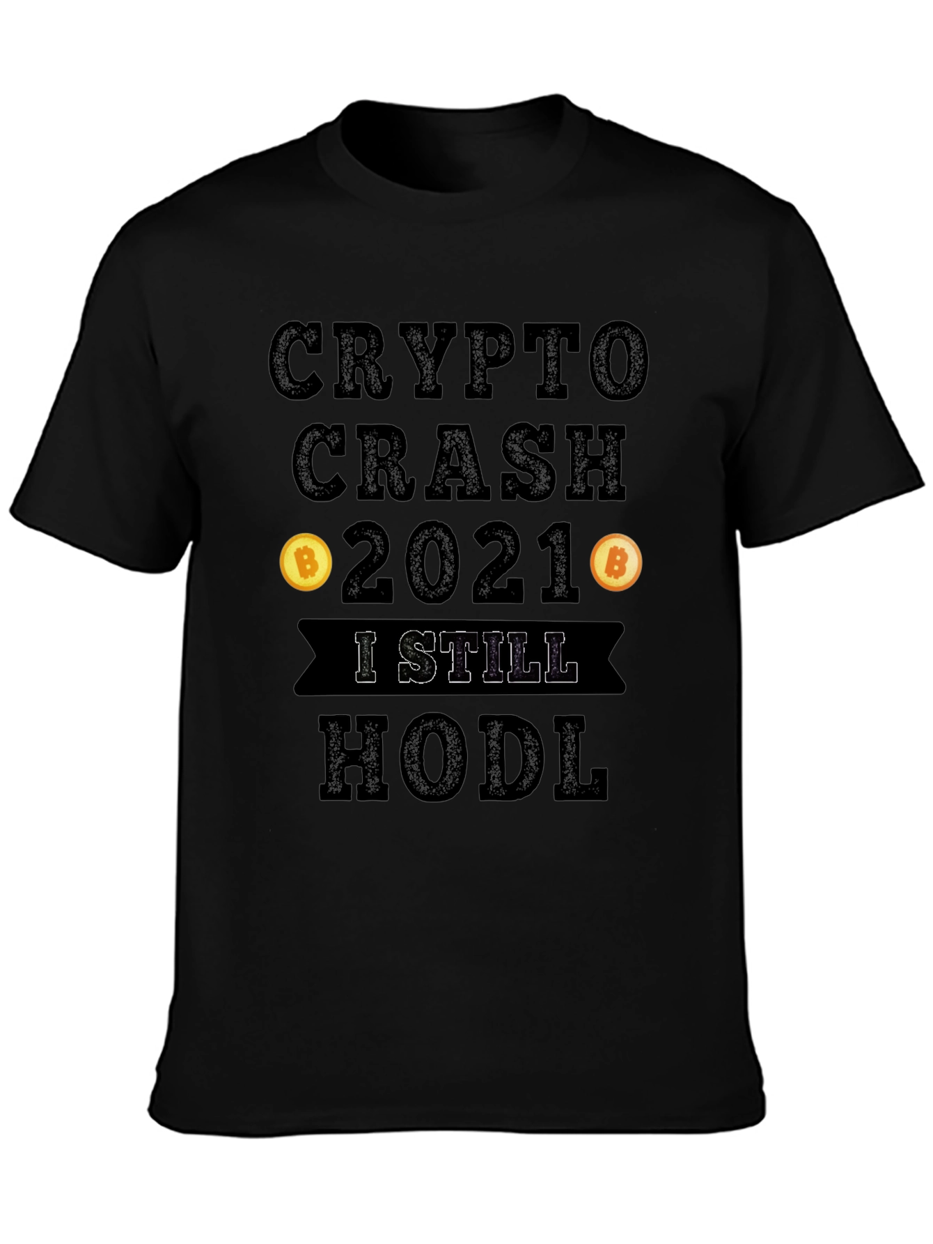 Crypto Crash 2021 HODL T-Shirt