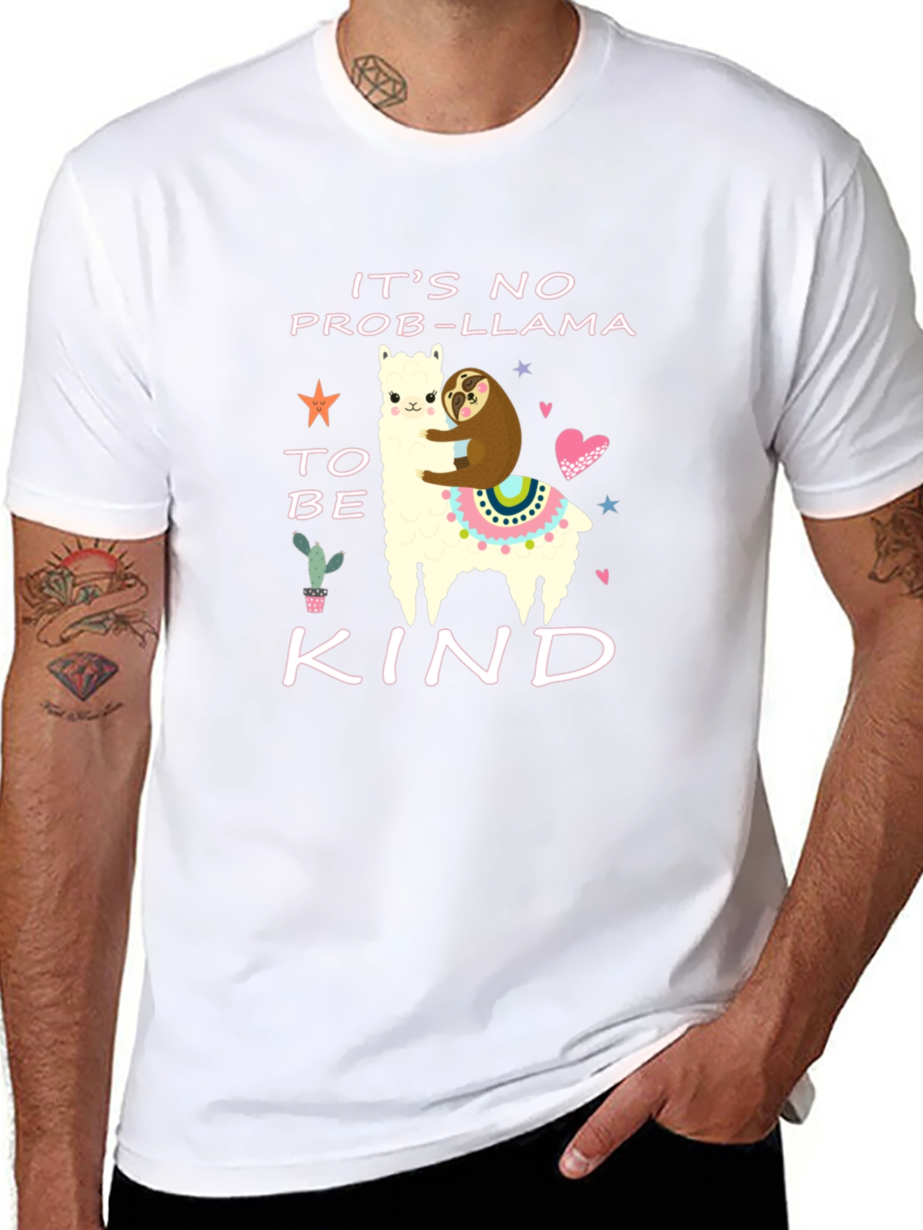 Its No Prob-Llama to be Kind T-Shirt