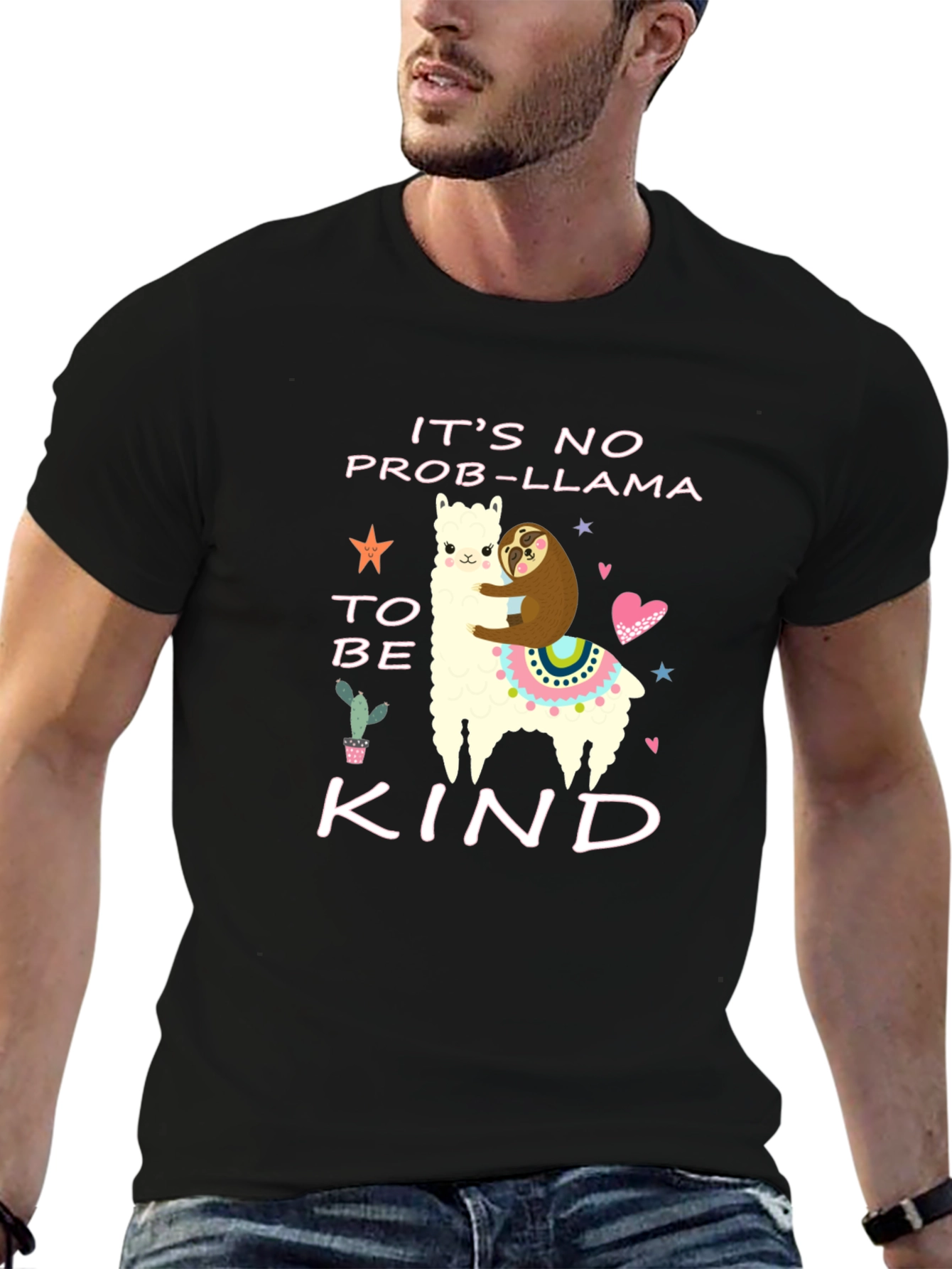 Its No Prob-Llama to be Kind T-Shirt