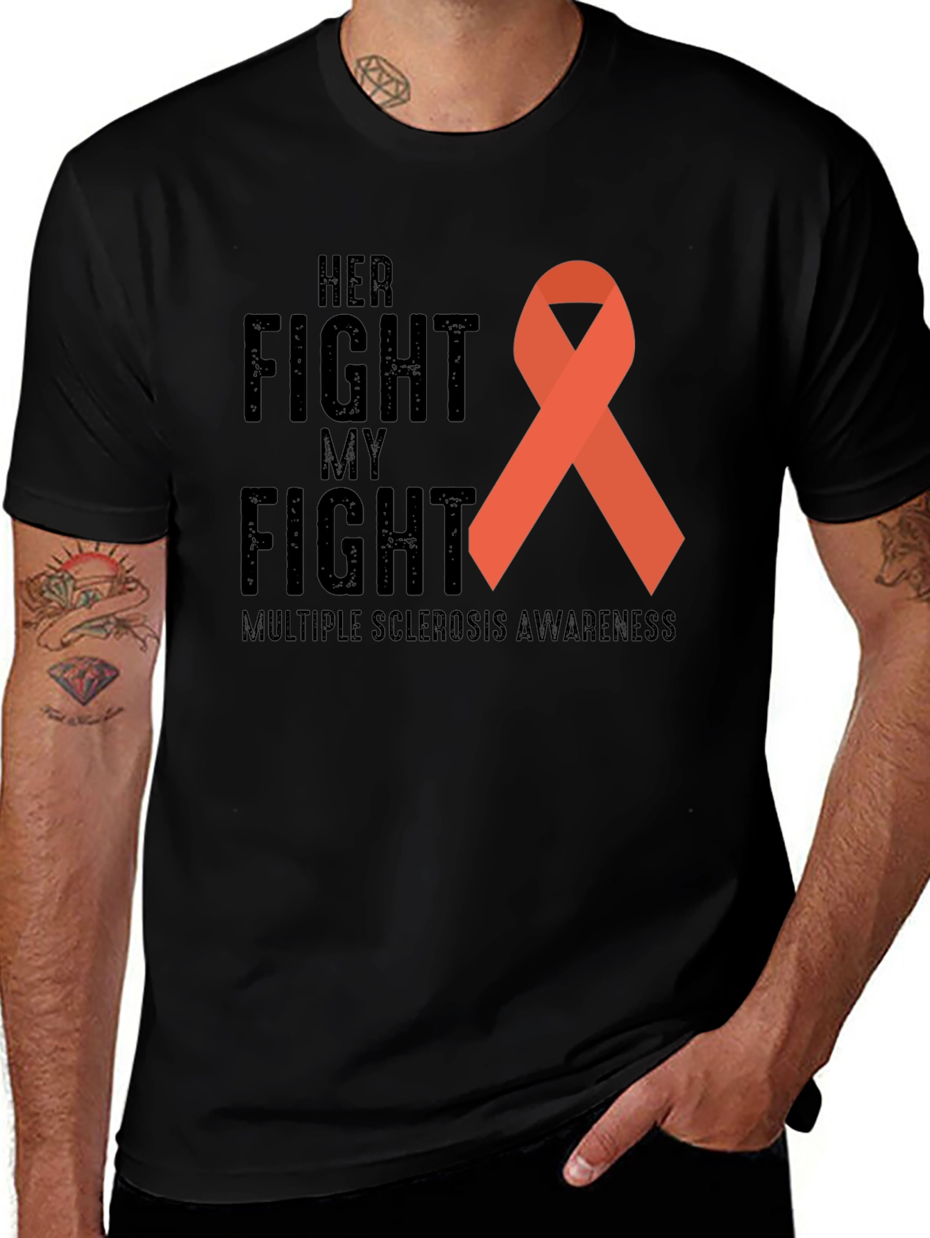 MS Awareness T-Shirt: Her Fight My Fight