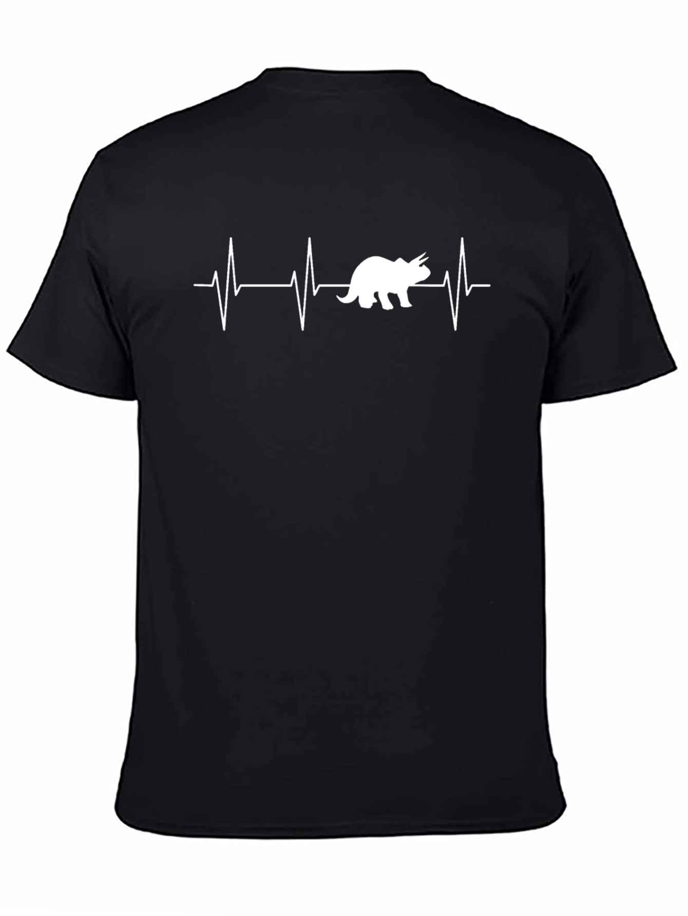 Dinosaur Heartbeat T-Shirt - Prehistoric Pulse!