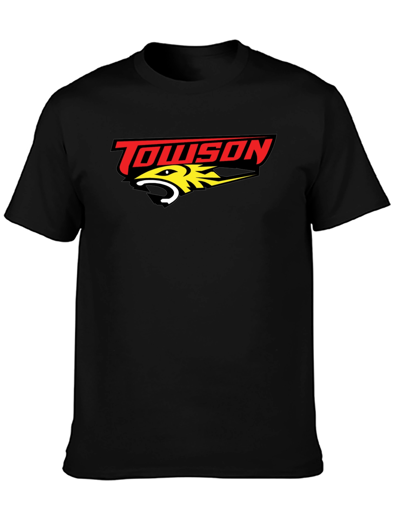 Towson Tigers Black T-Shirt