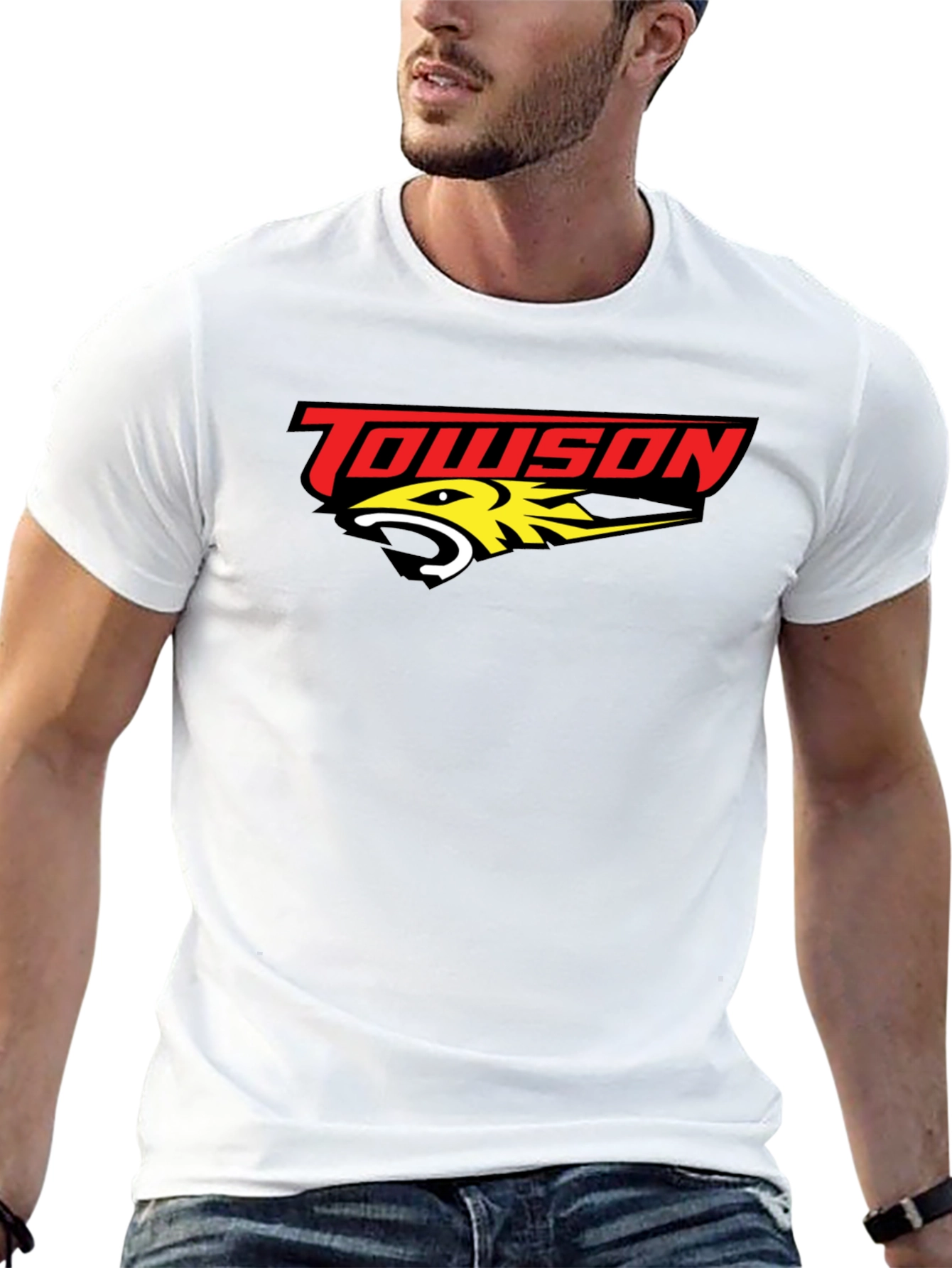 Towson Tigers Black T-Shirt