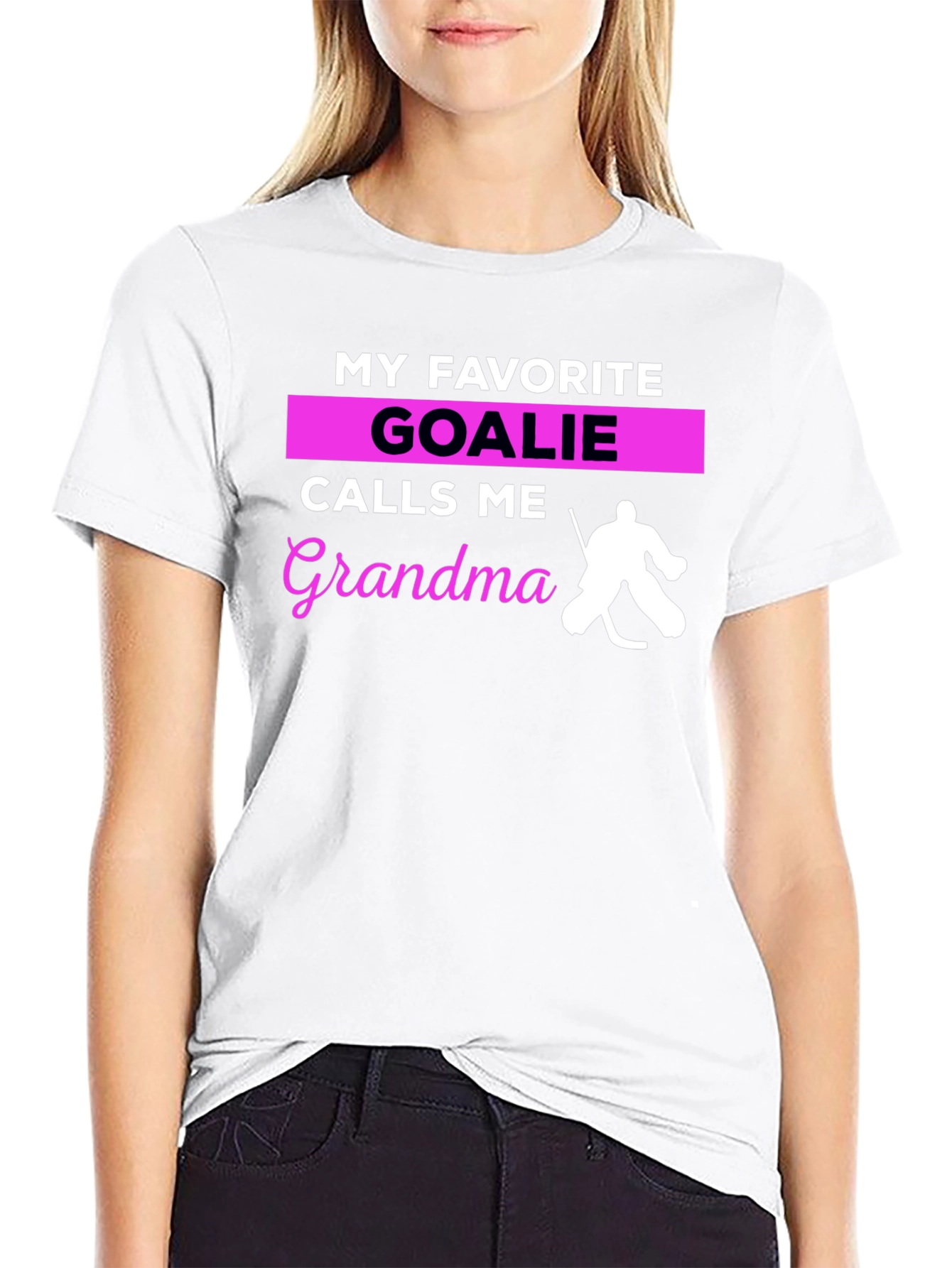 My Favorite Goalie Calls Me Grandma T-Shirt