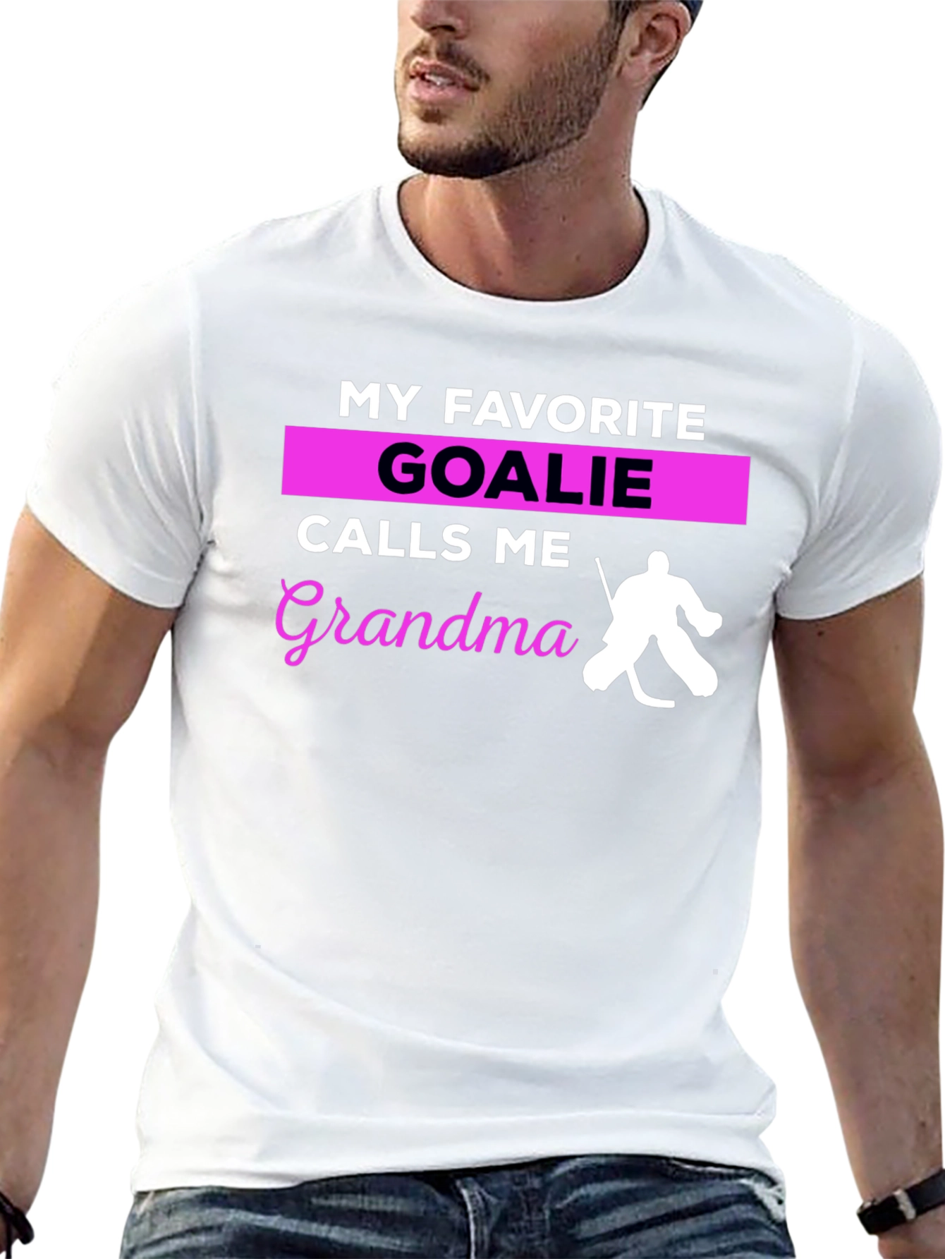 My Favorite Goalie Calls Me Grandma T-Shirt