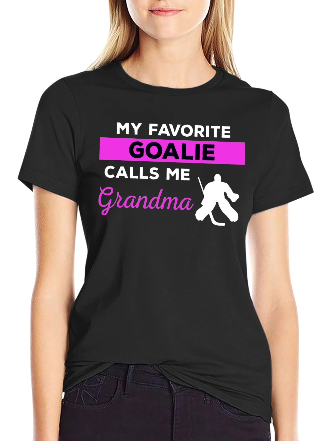 My Favorite Goalie Calls Me Grandma T-Shirt