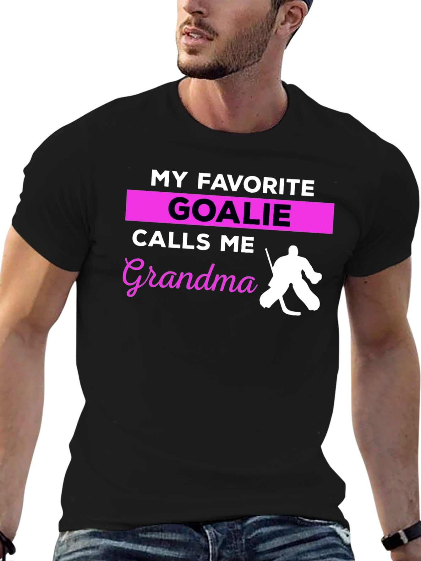 My Favorite Goalie Calls Me Grandma T-Shirt
