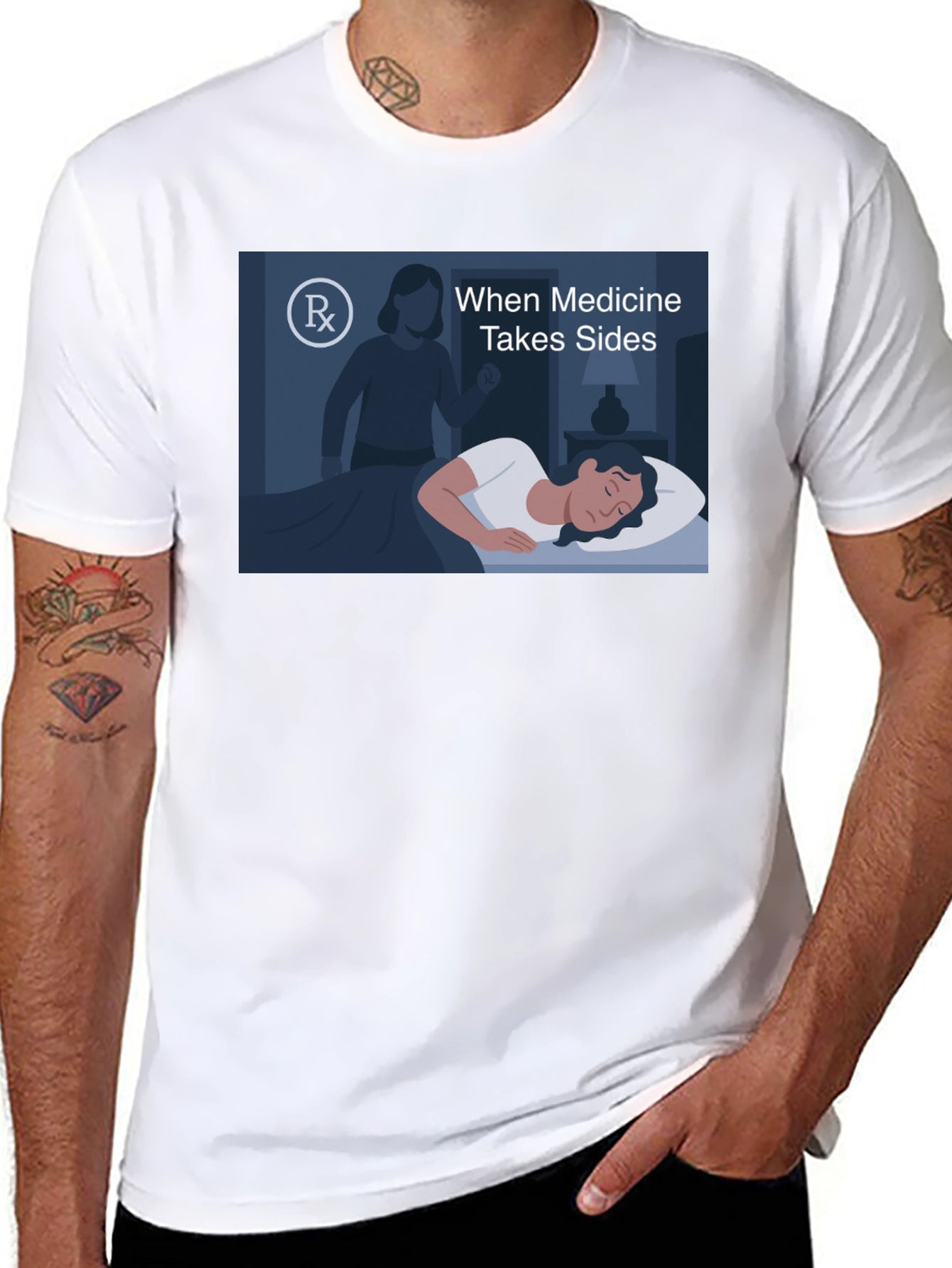 When Medicine Takes Sides Graphic Tee