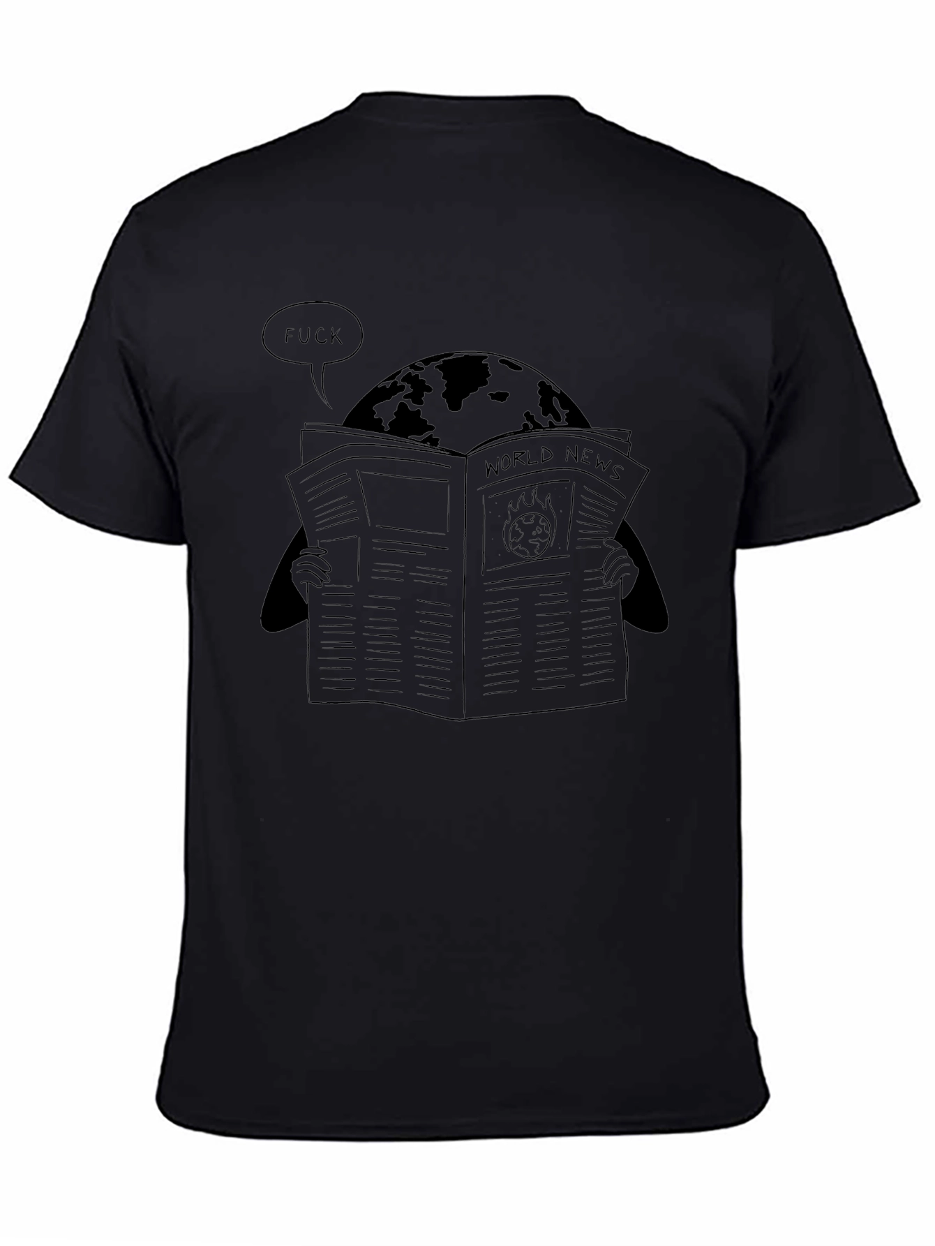 World News T-Shirt - Earths Reaction