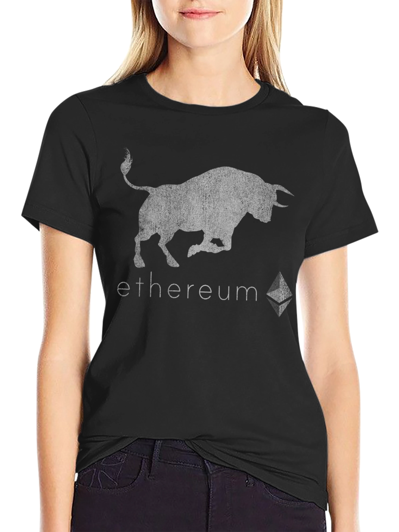 Ethereum Bull T-Shirt - Crypto Trader Apparel