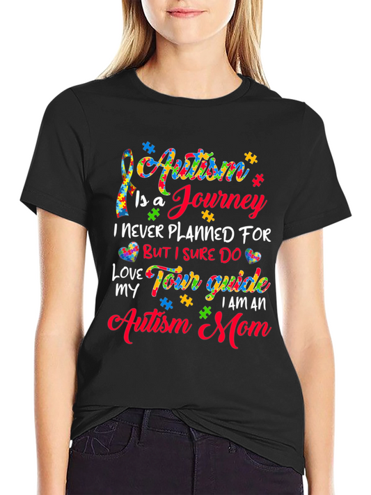 Autism Mom T-Shirt: A Colorful Journey of Love and Support