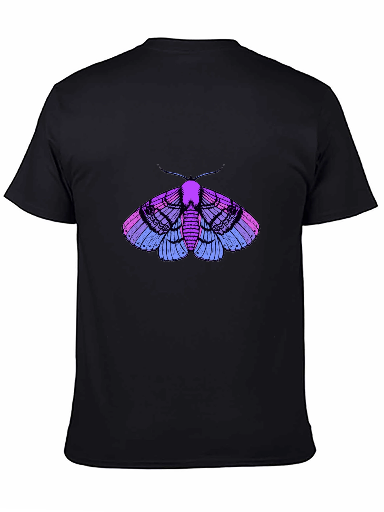 Moth Graphic T-Shirt - Stylish Insect Design