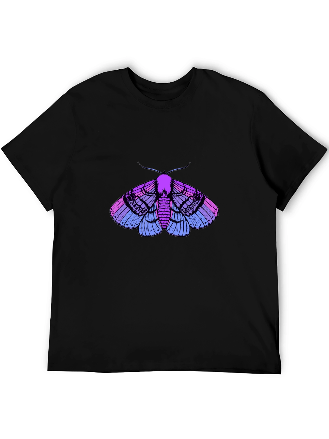 Moth Graphic T-Shirt - Stylish Insect Design