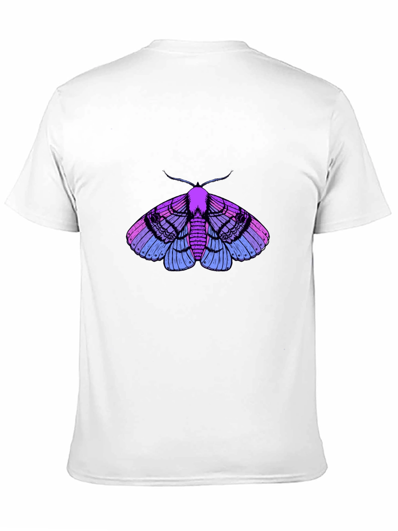Moth Graphic T-Shirt - Stylish Insect Design